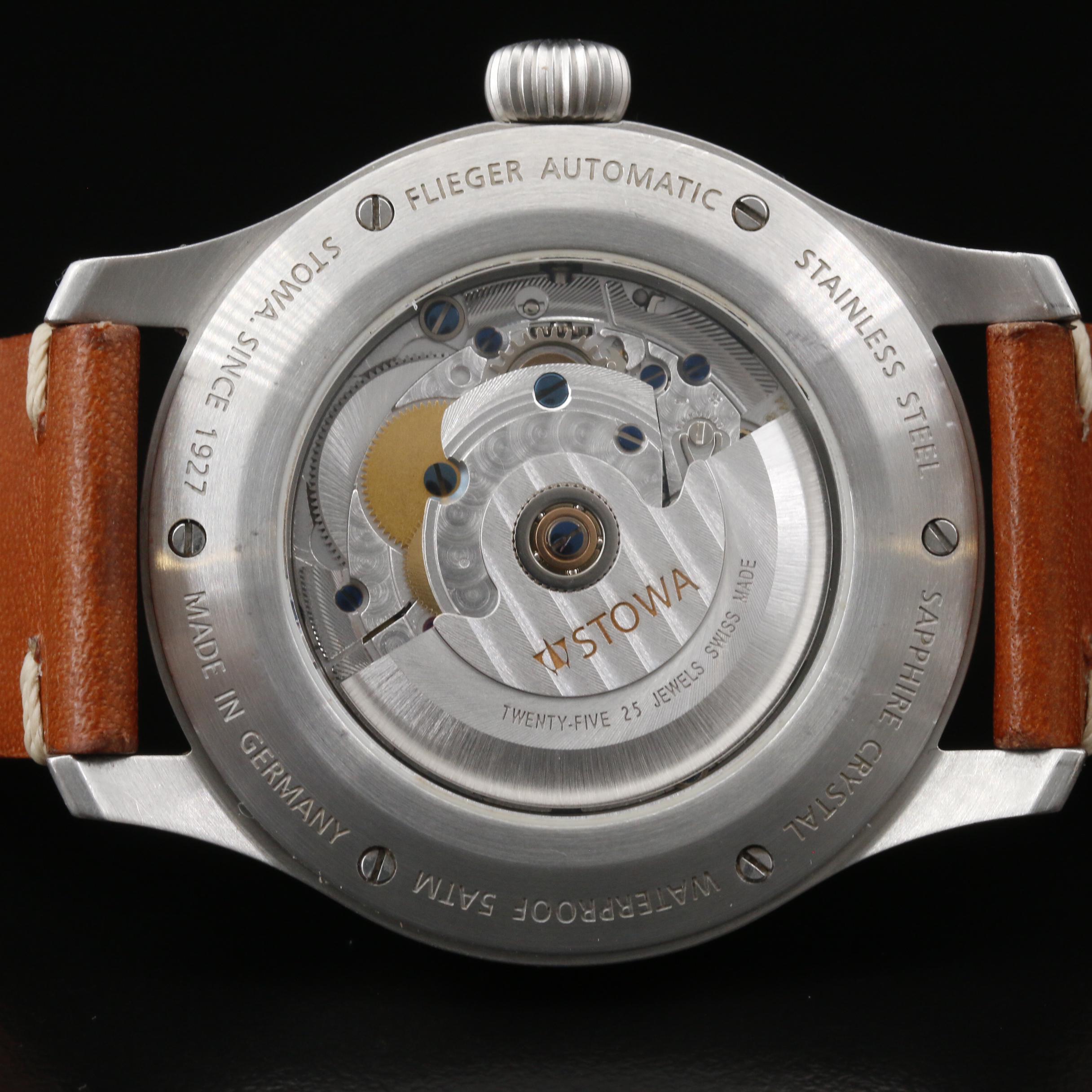 Stowa "Flieger Ikarus" Stainless Steel Automatic Watch