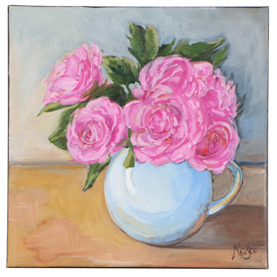 Monica Cascio Oil Painting "Sweet Blooms," 2020