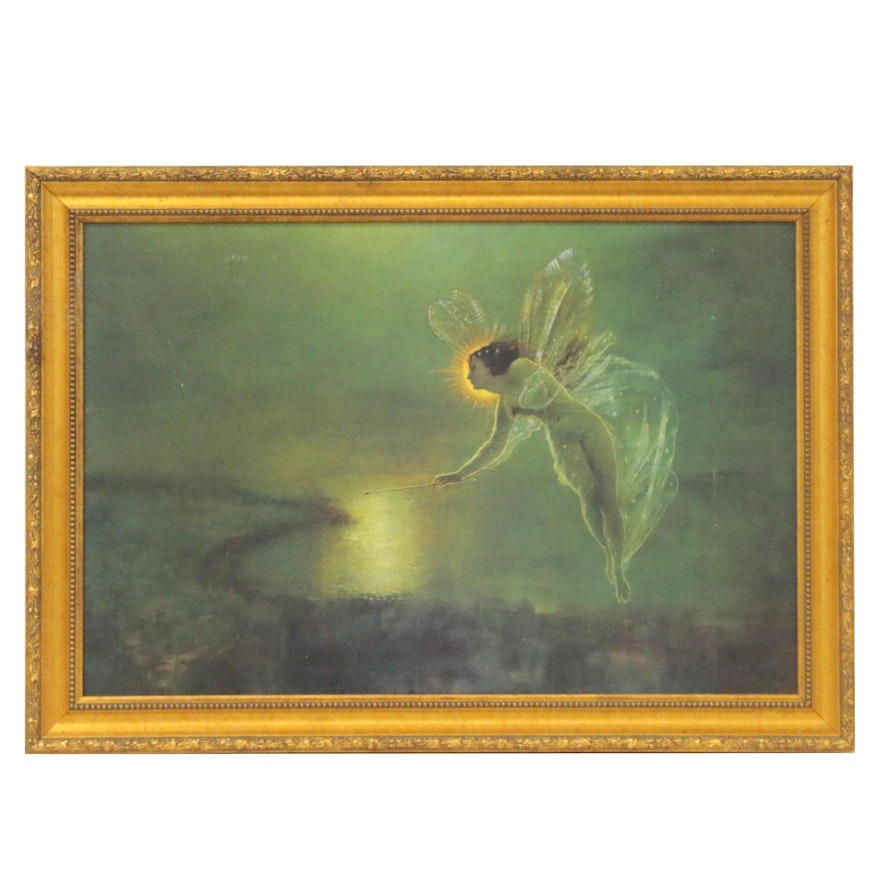 Offset Lithograph After John Atkinson Grimshaw "Spirit of the Night"