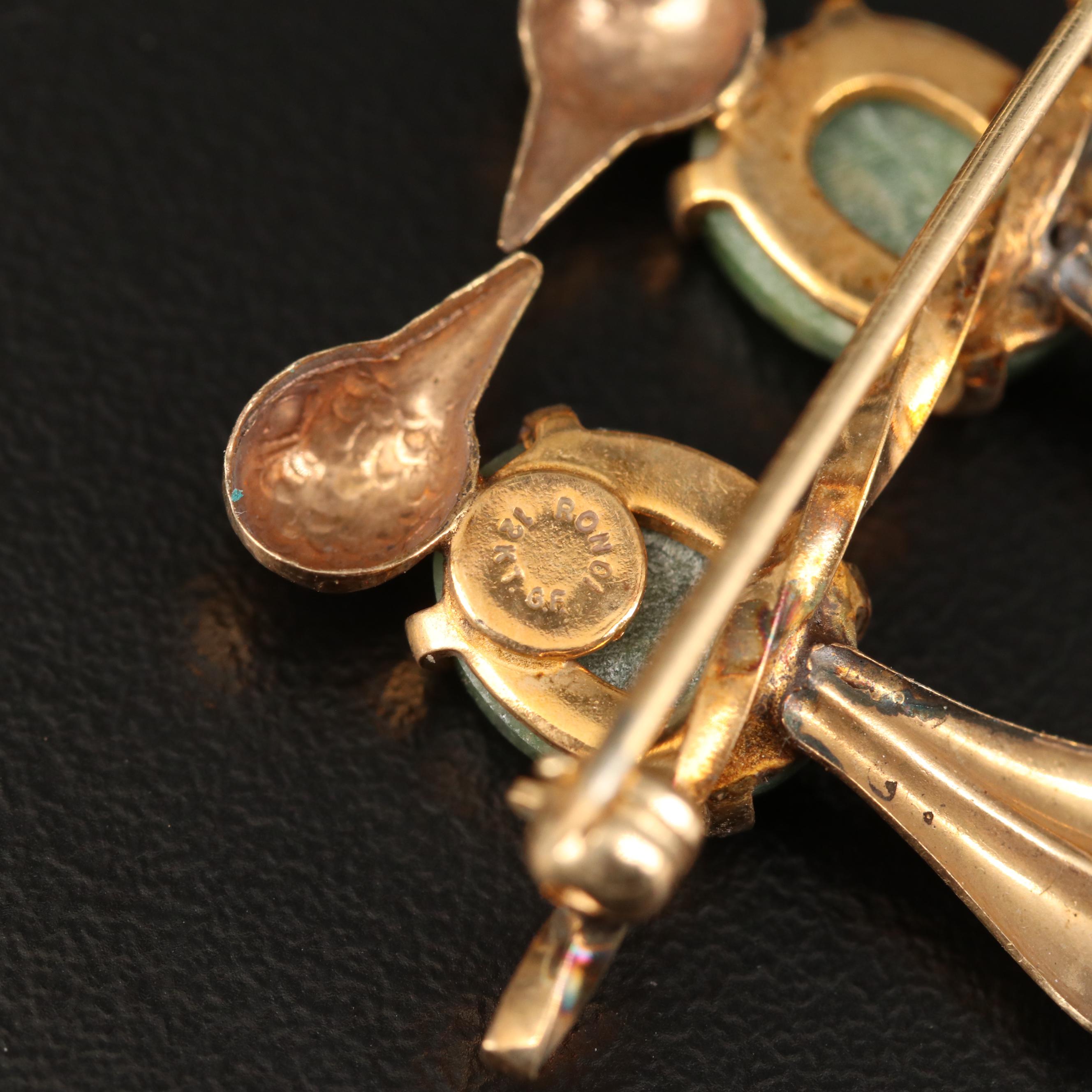 Jewelry Featuring Krementz, Ronci, Amethyst and Agate