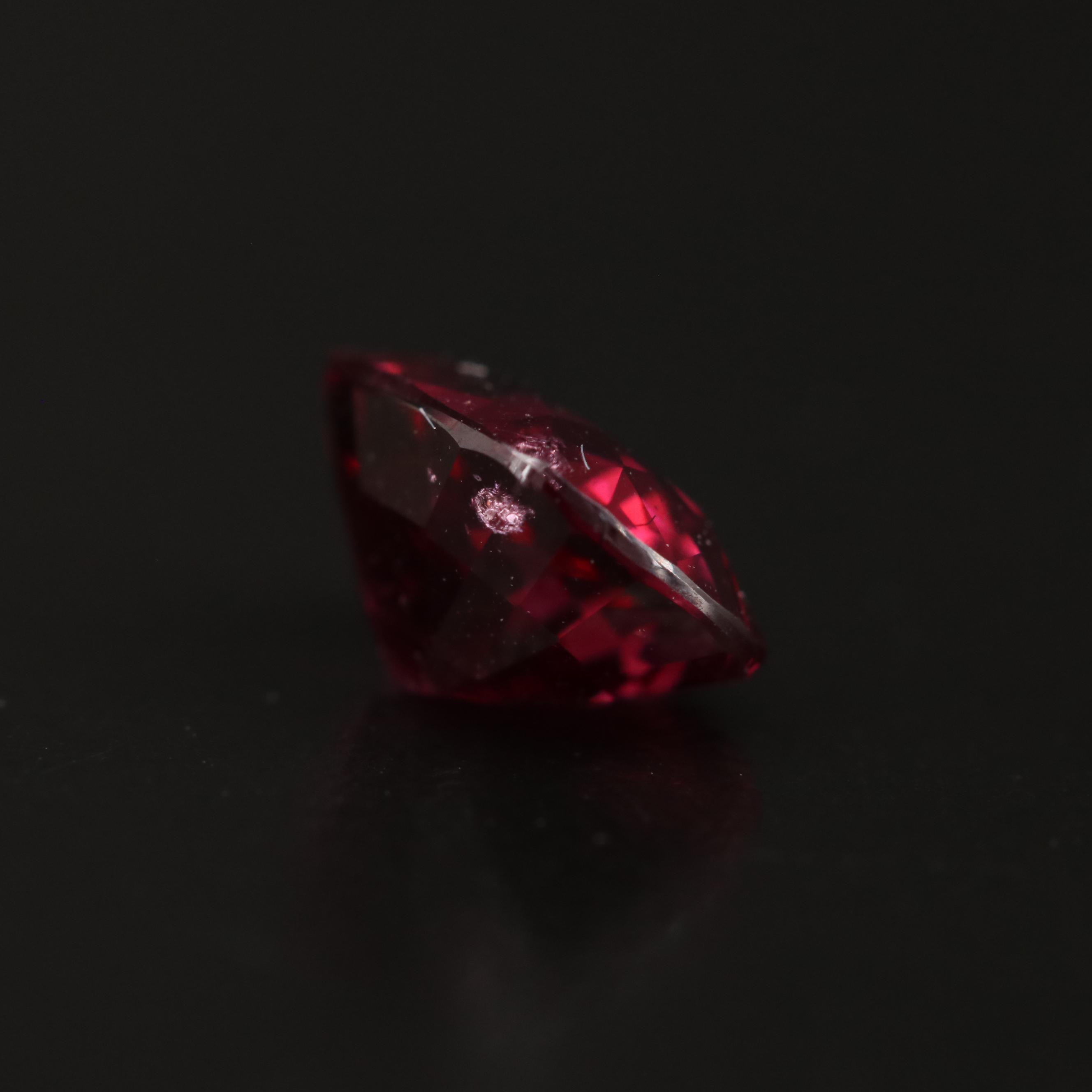 Loose 1.36 CT Rectangular Cushion Faceted Spinel