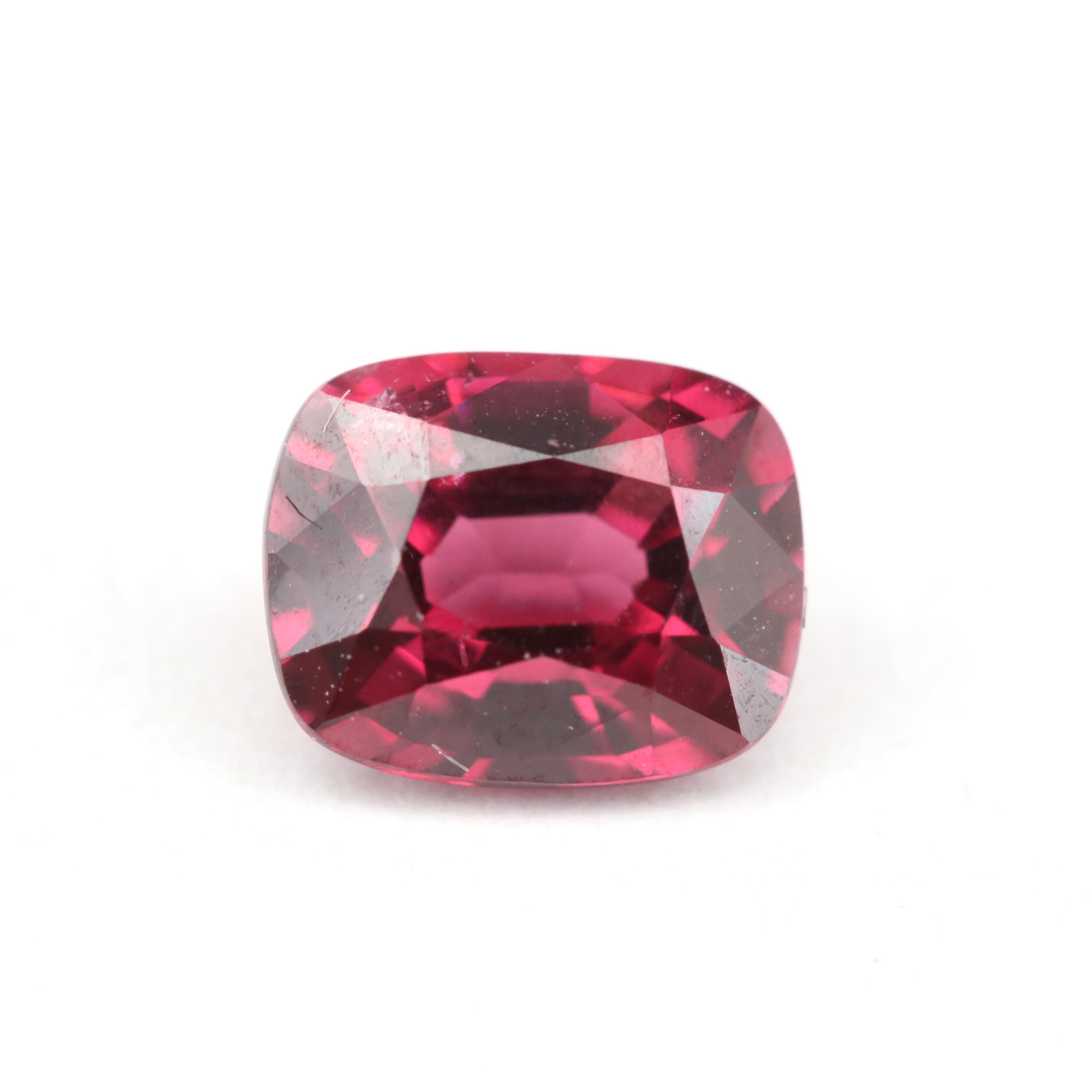 Loose 1.36 CT Rectangular Cushion Faceted Spinel