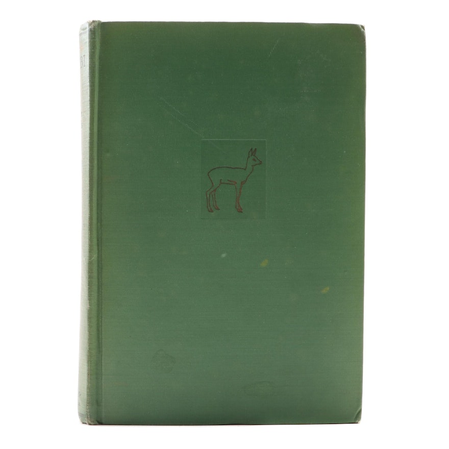 First American Printing "Bambi: A Life in the Woods" by Felix Salten, 1928