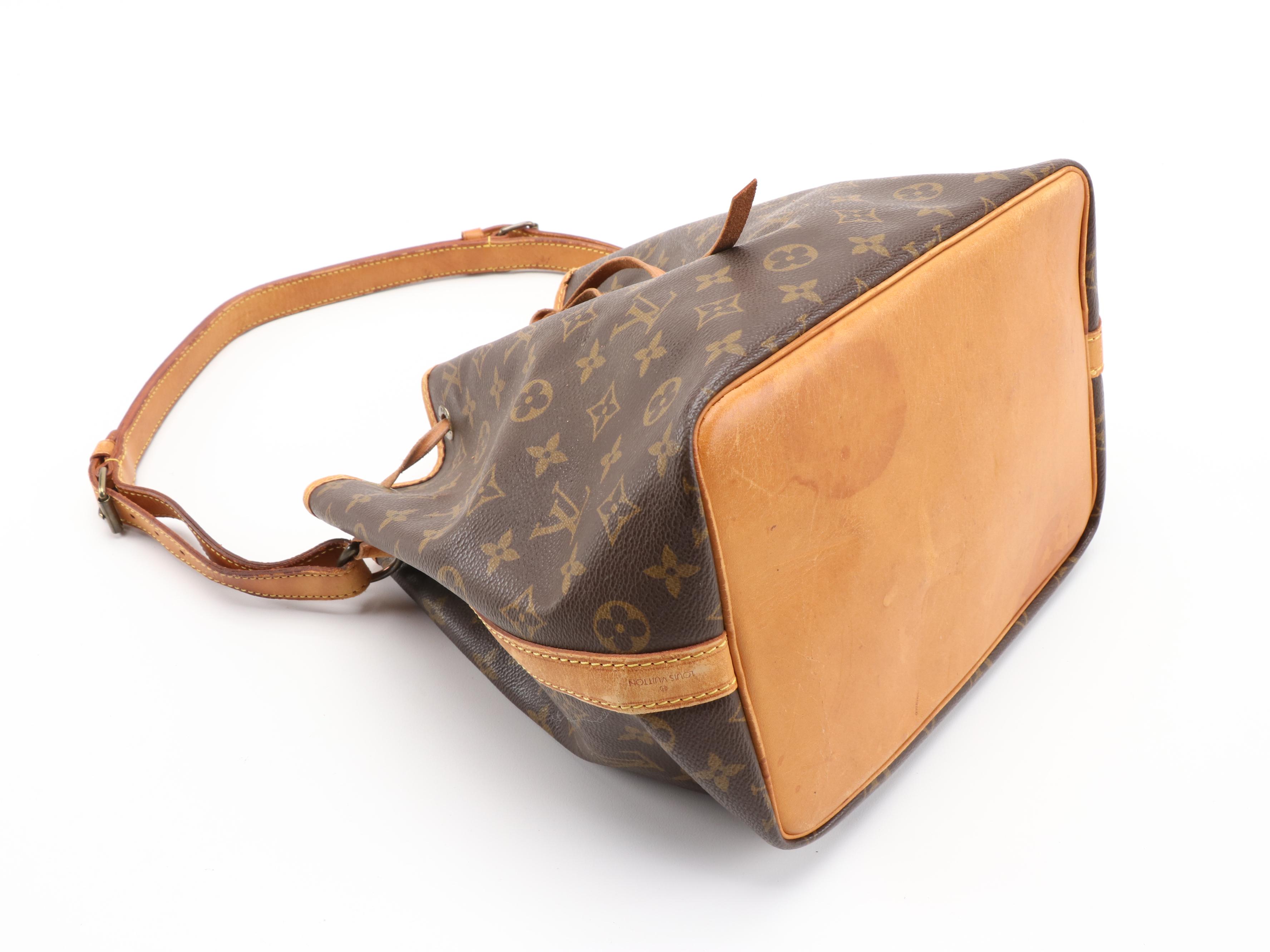 Louis Vuitton Petit Noé in Monogram Canvas and Vachetta Leather