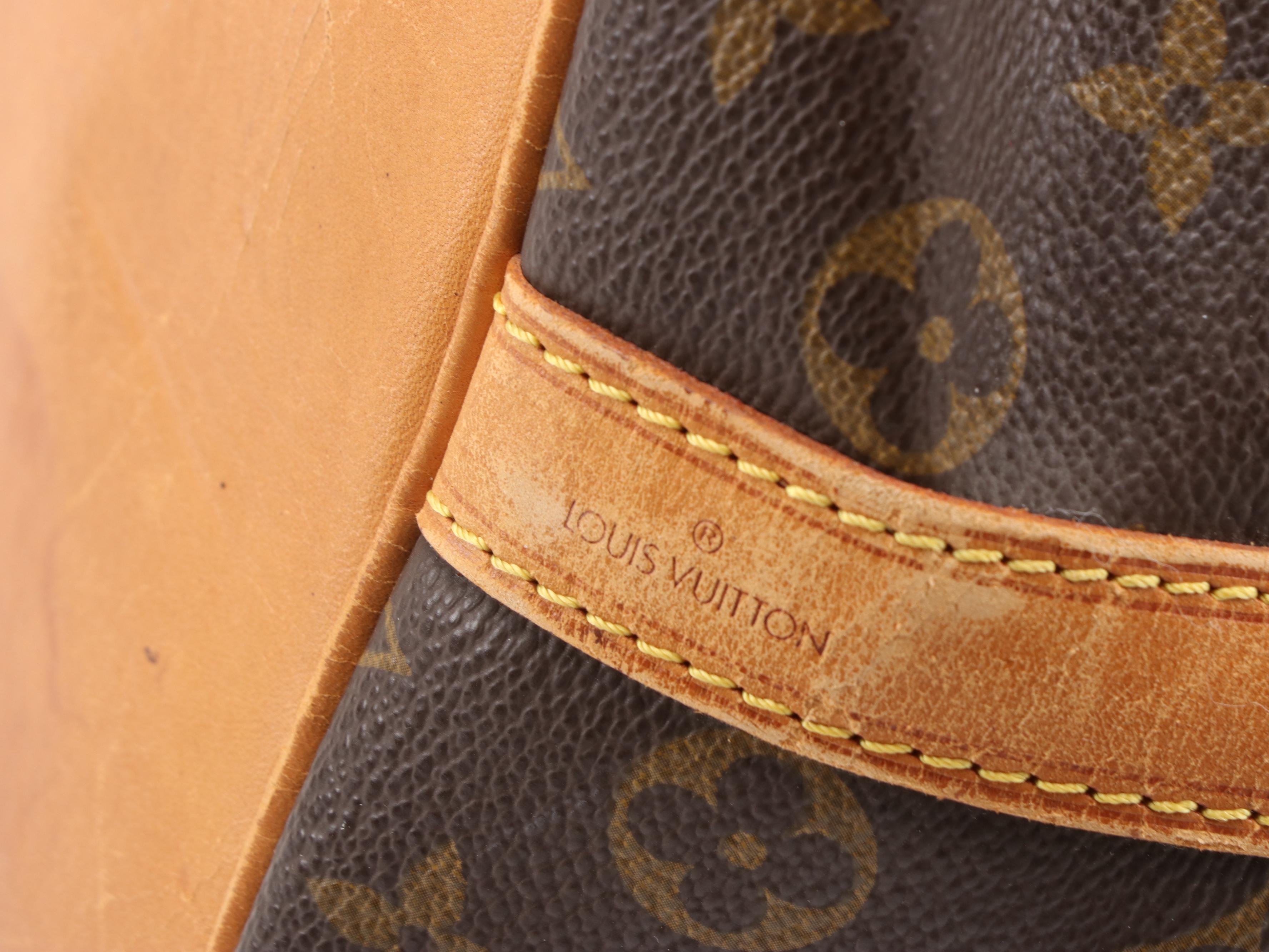 Louis Vuitton Petit Noé in Monogram Canvas and Vachetta Leather