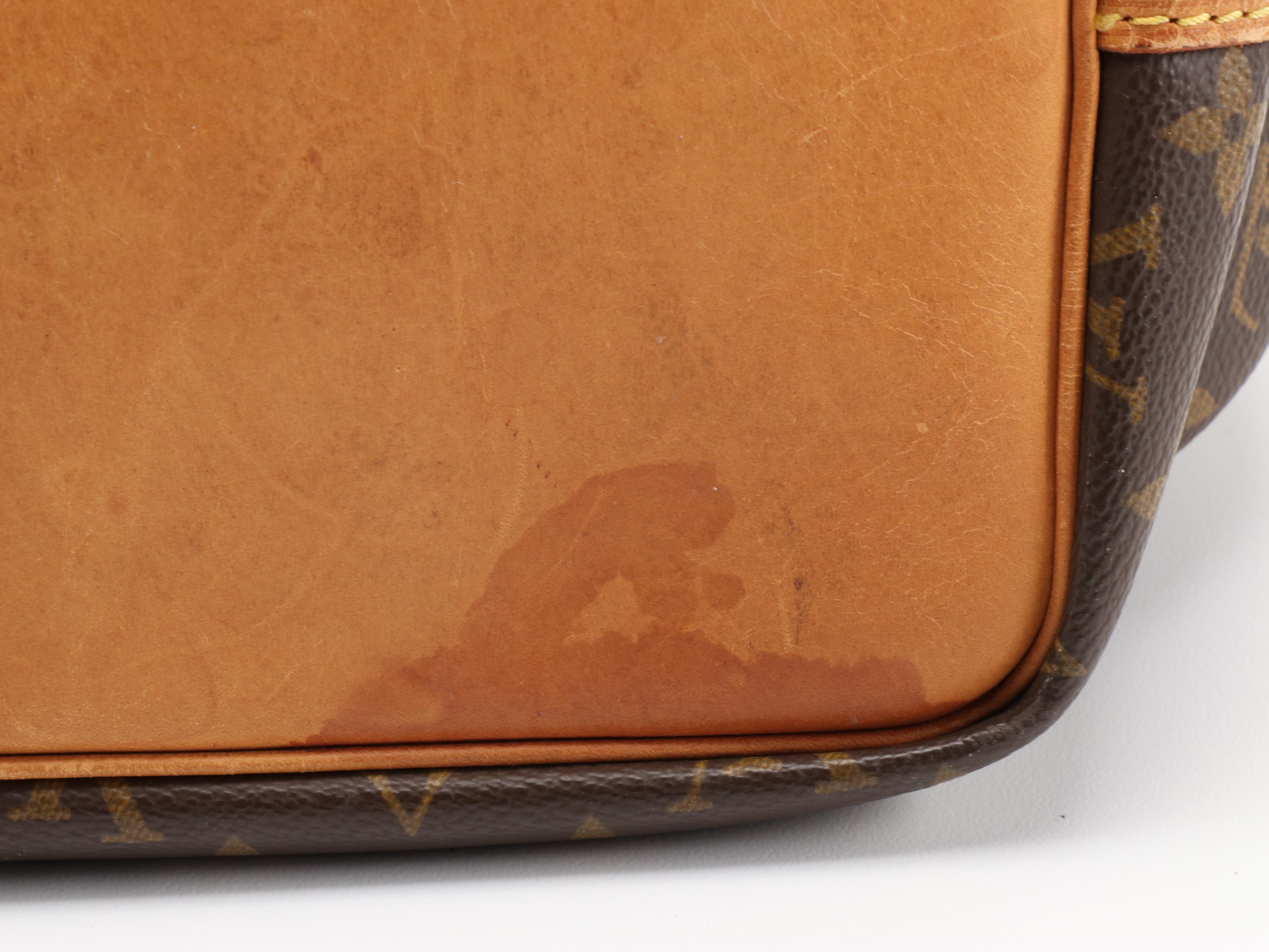 Louis Vuitton Petit Noé in Monogram Canvas and Vachetta Leather