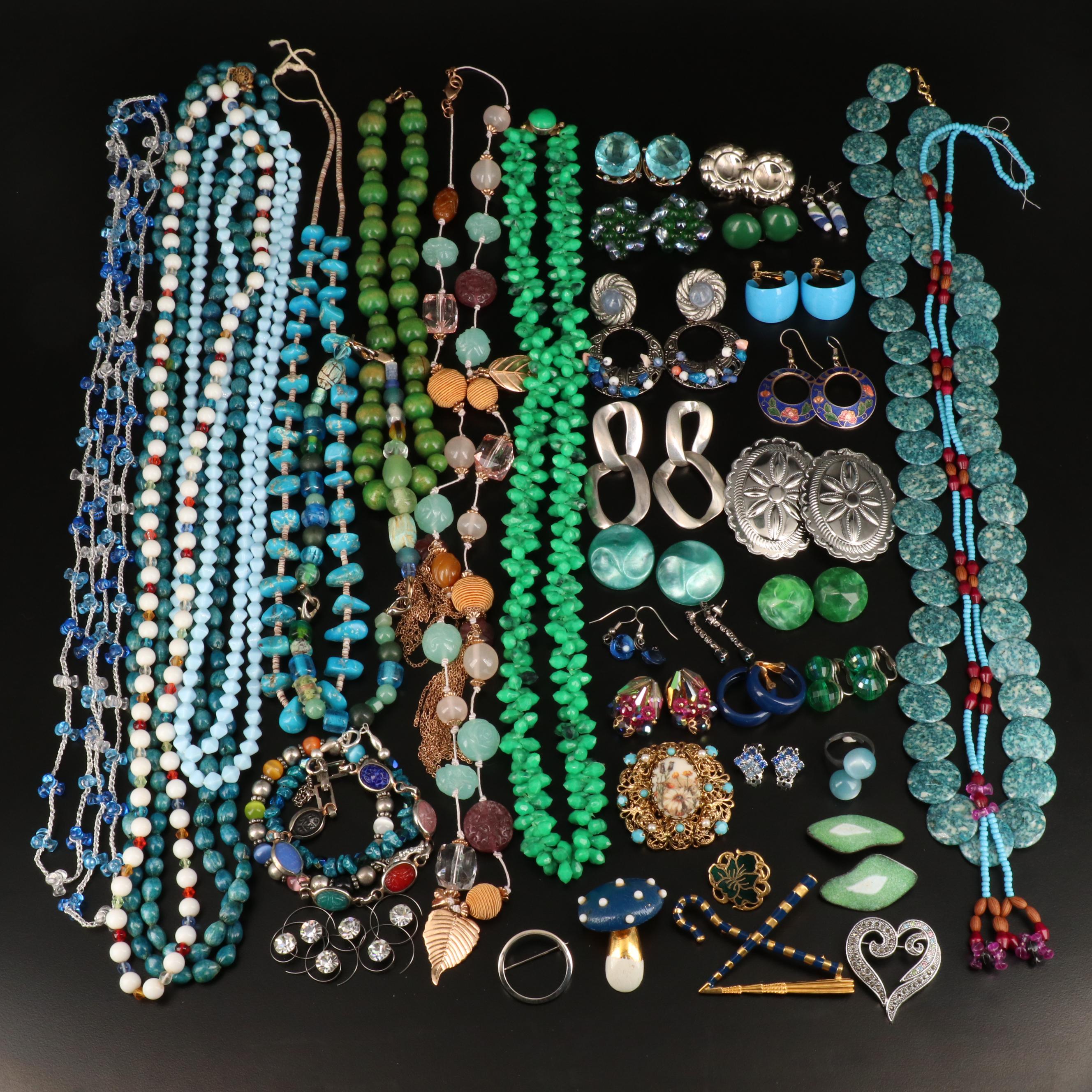 Jewelry Featuring Museum of Modern Art Egyptian Crook and Flail Brooch