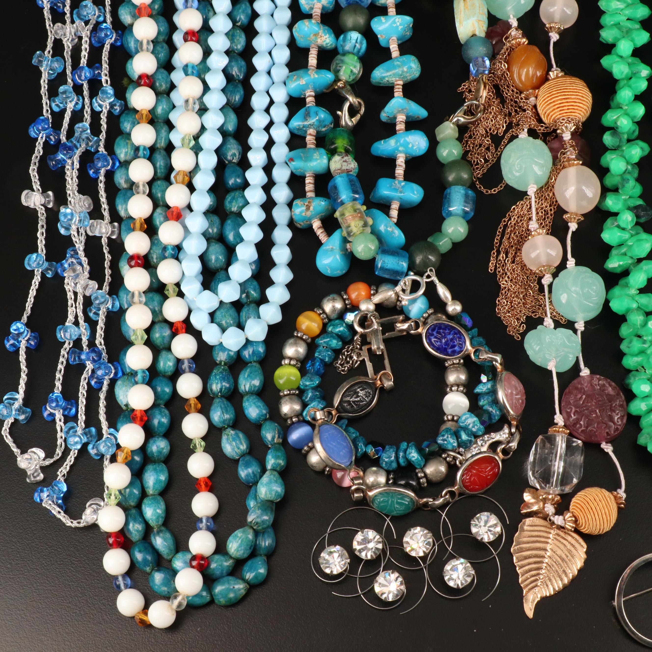 Jewelry Featuring Museum of Modern Art Egyptian Crook and Flail Brooch