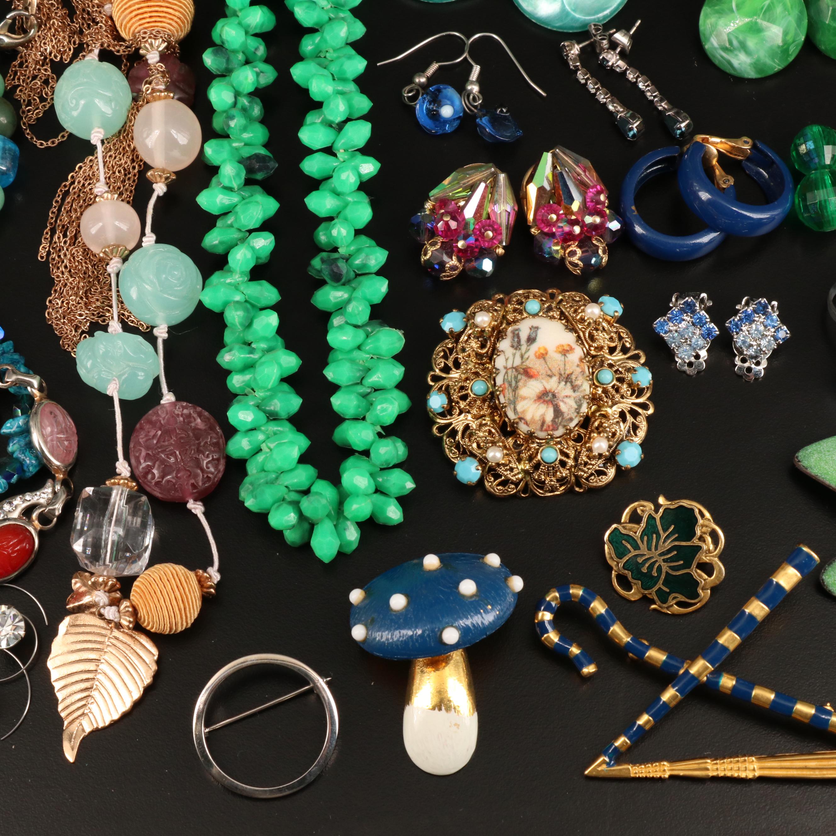 Jewelry Featuring Museum of Modern Art Egyptian Crook and Flail Brooch