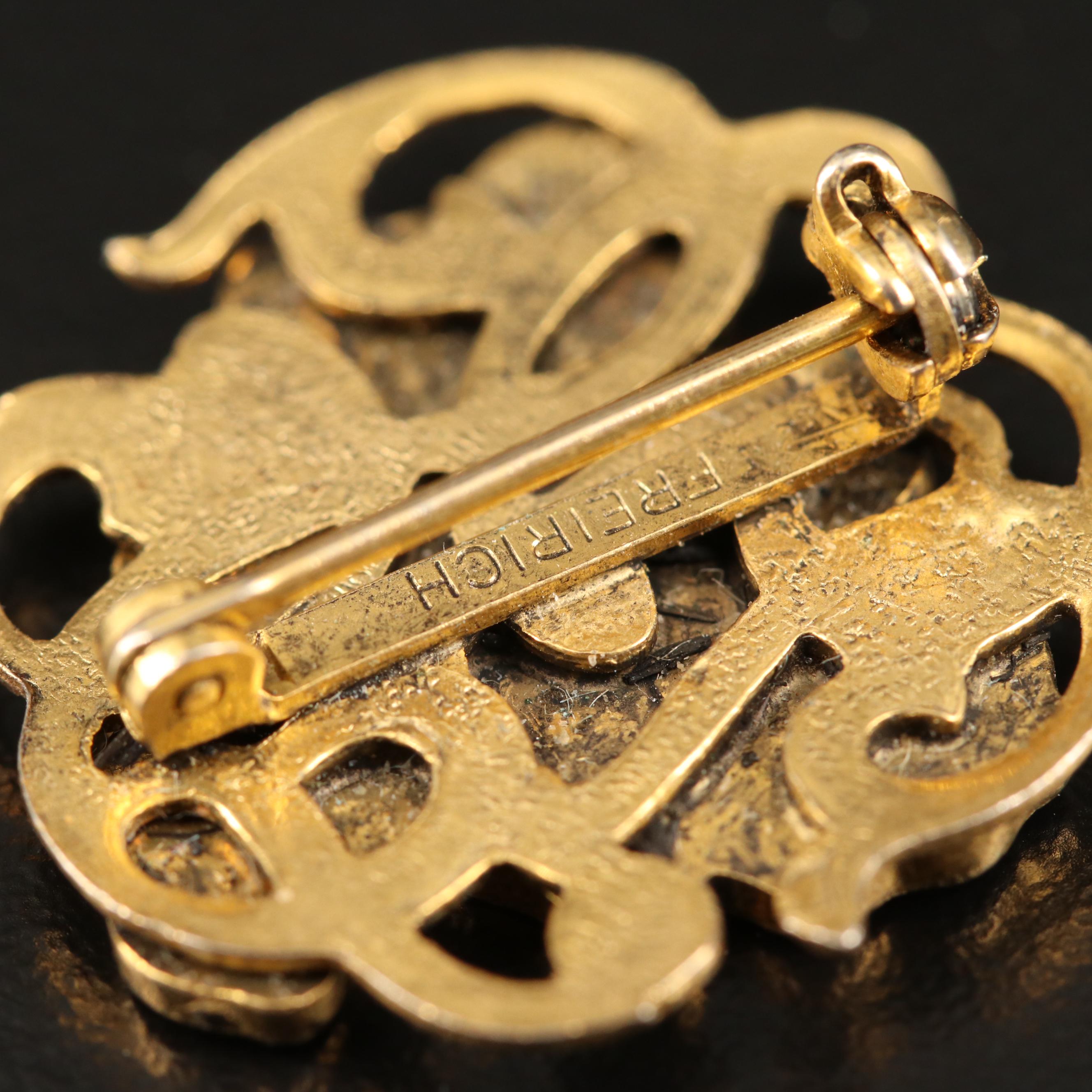 Jewelry Featuring Museum of Modern Art Egyptian Crook and Flail Brooch