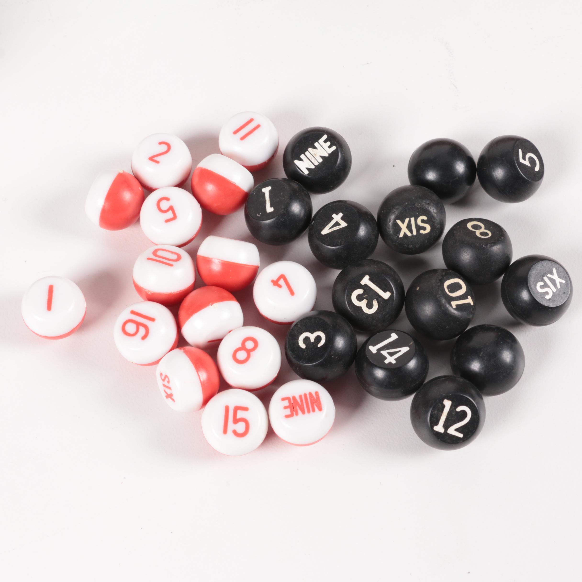 Brunswick Balke Collender Co. and Other Billiards Game Items