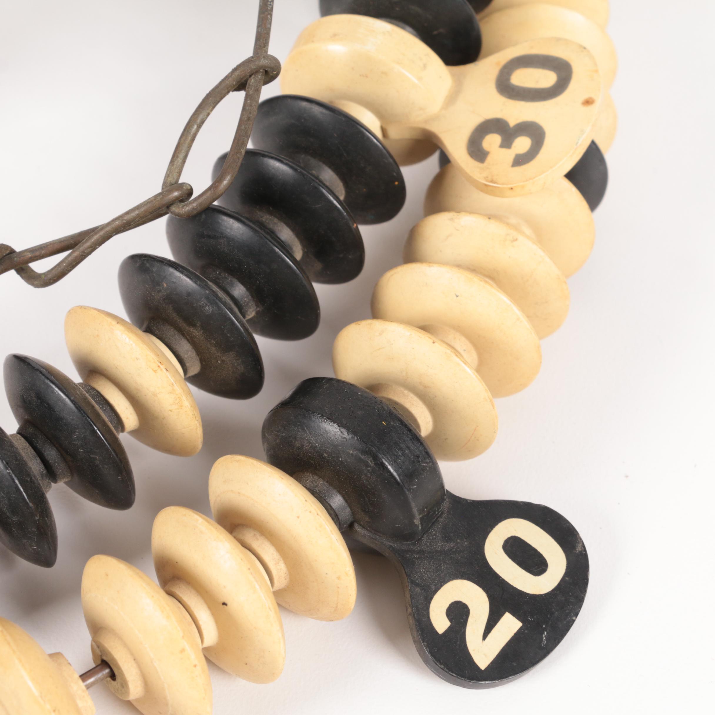 Brunswick Balke Collender Co. and Other Billiards Game Items