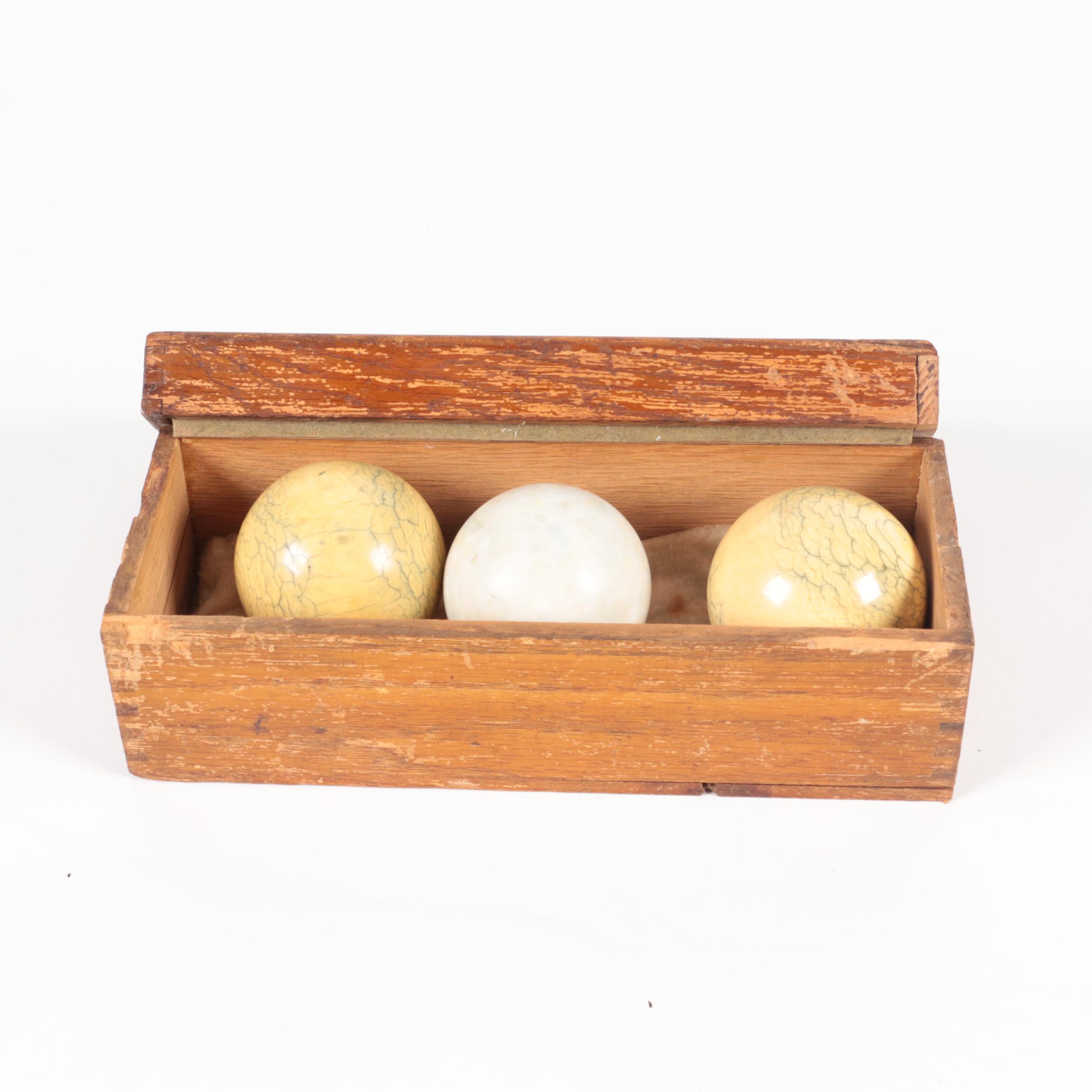 Brunswick Balke Collender Co. and Other Billiards Game Items