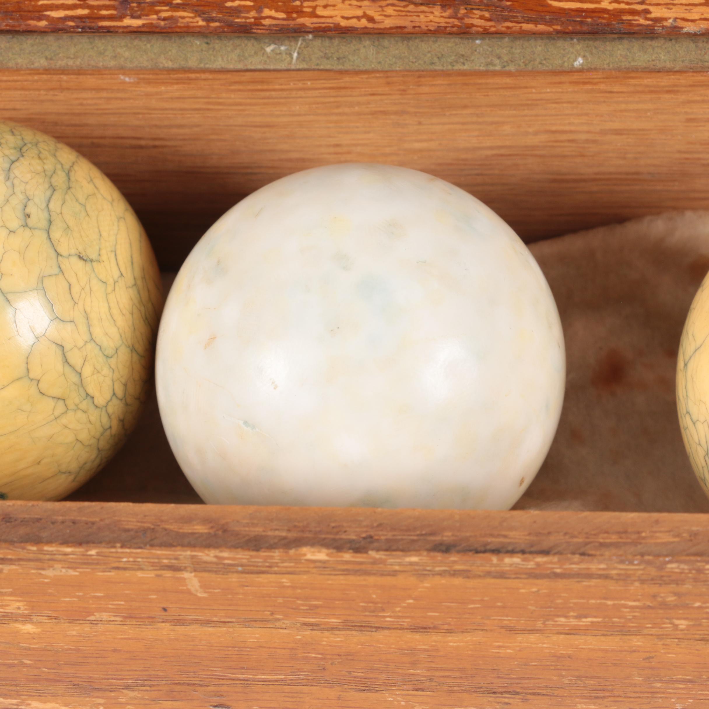 Brunswick Balke Collender Co. and Other Billiards Game Items