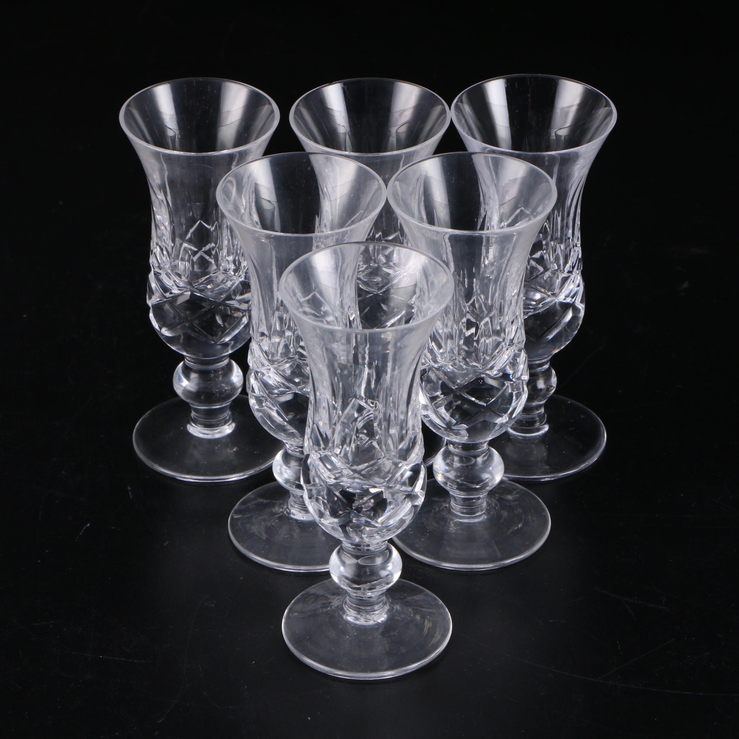Galway "Erin" Crystal Liquor Cocktail Glasses