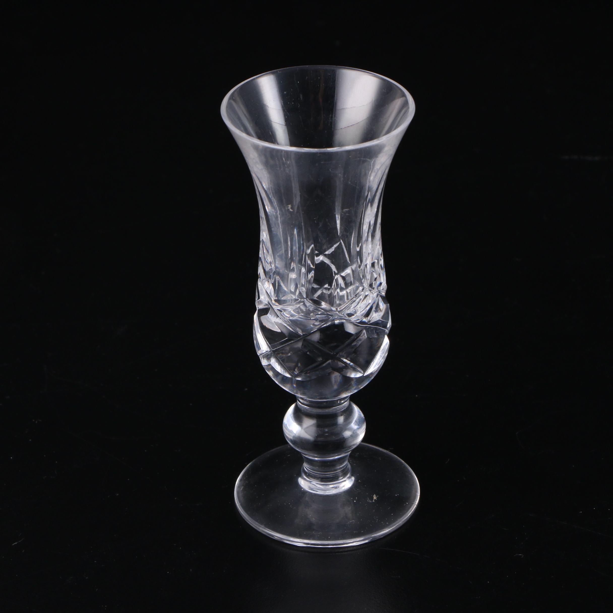 Galway "Erin" Crystal Liquor Cocktail Glasses