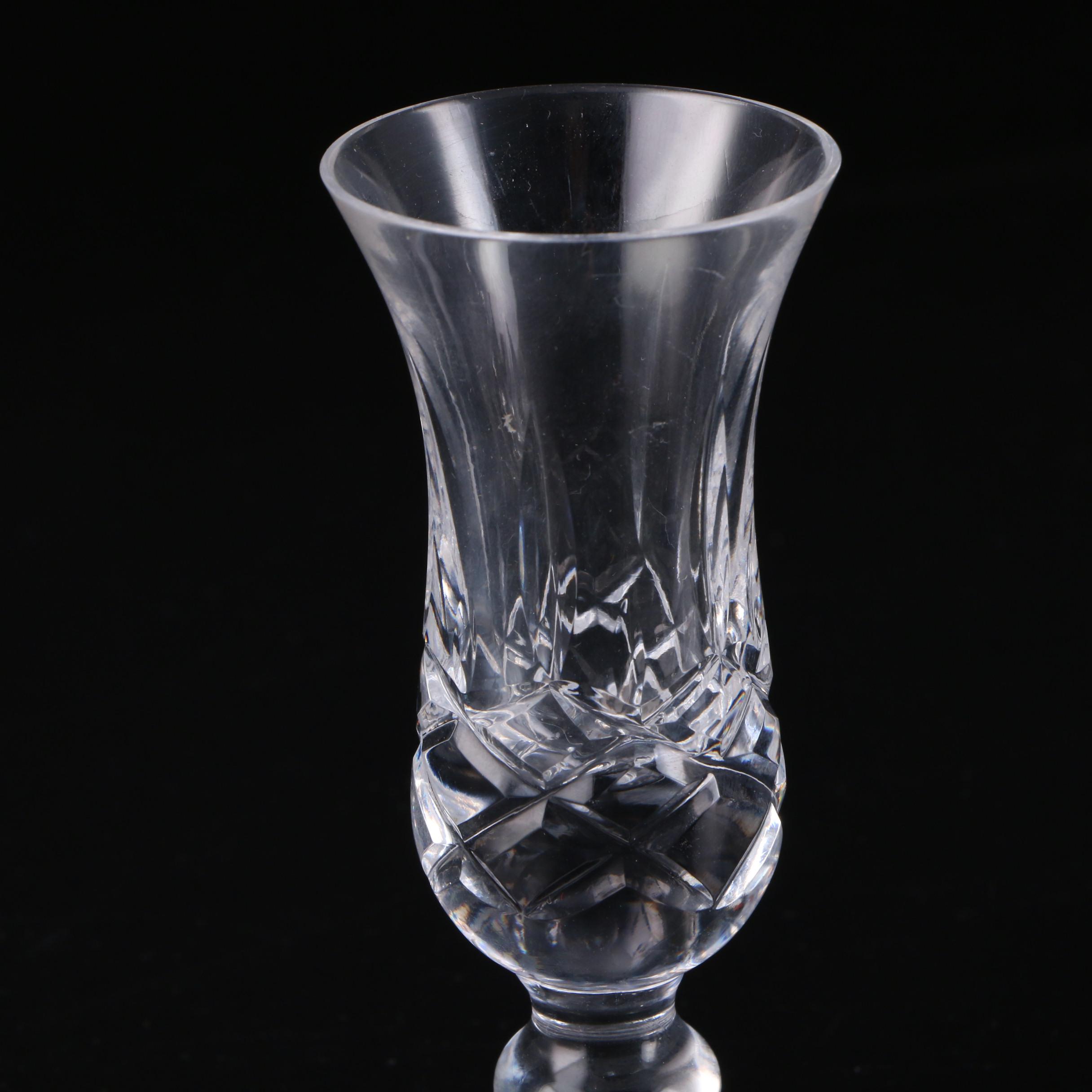 Galway "Erin" Crystal Liquor Cocktail Glasses