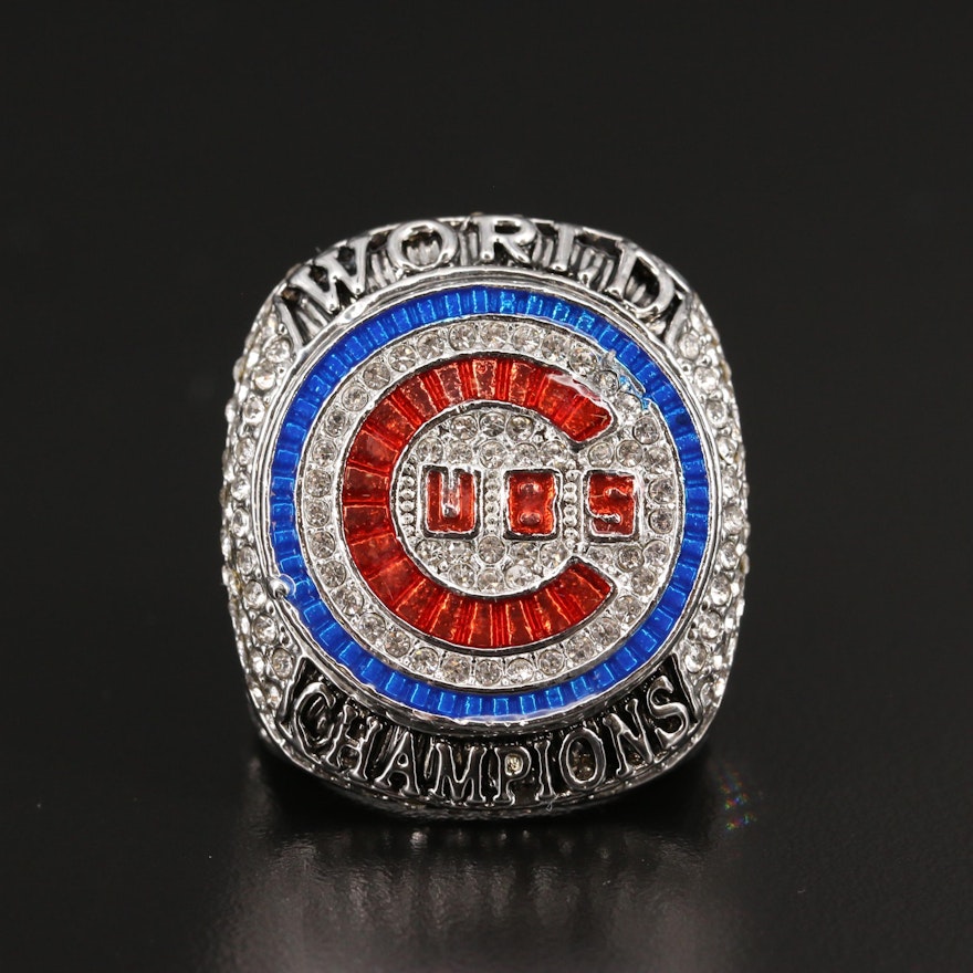 Replica Ben Zobrist Cubs 2016 World Championship Ring