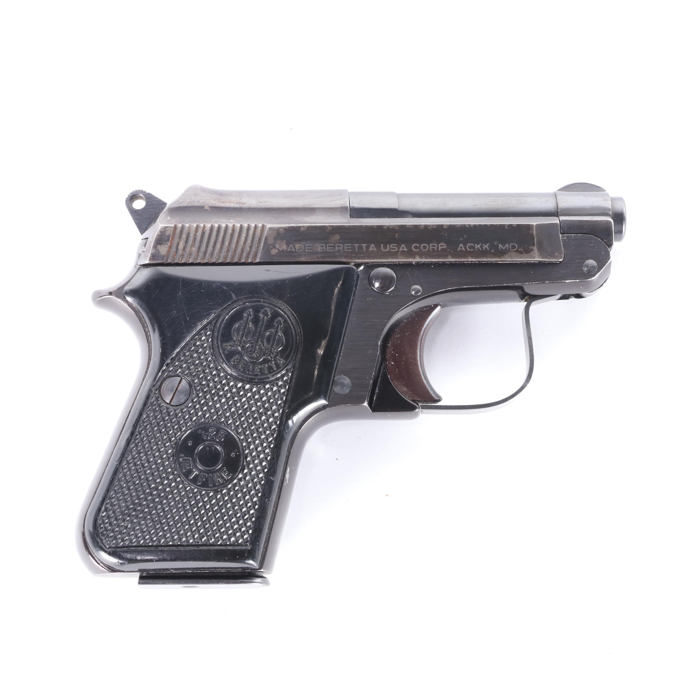 Beretta Model 950BS .25 Caliber Semi-Auto Pistol