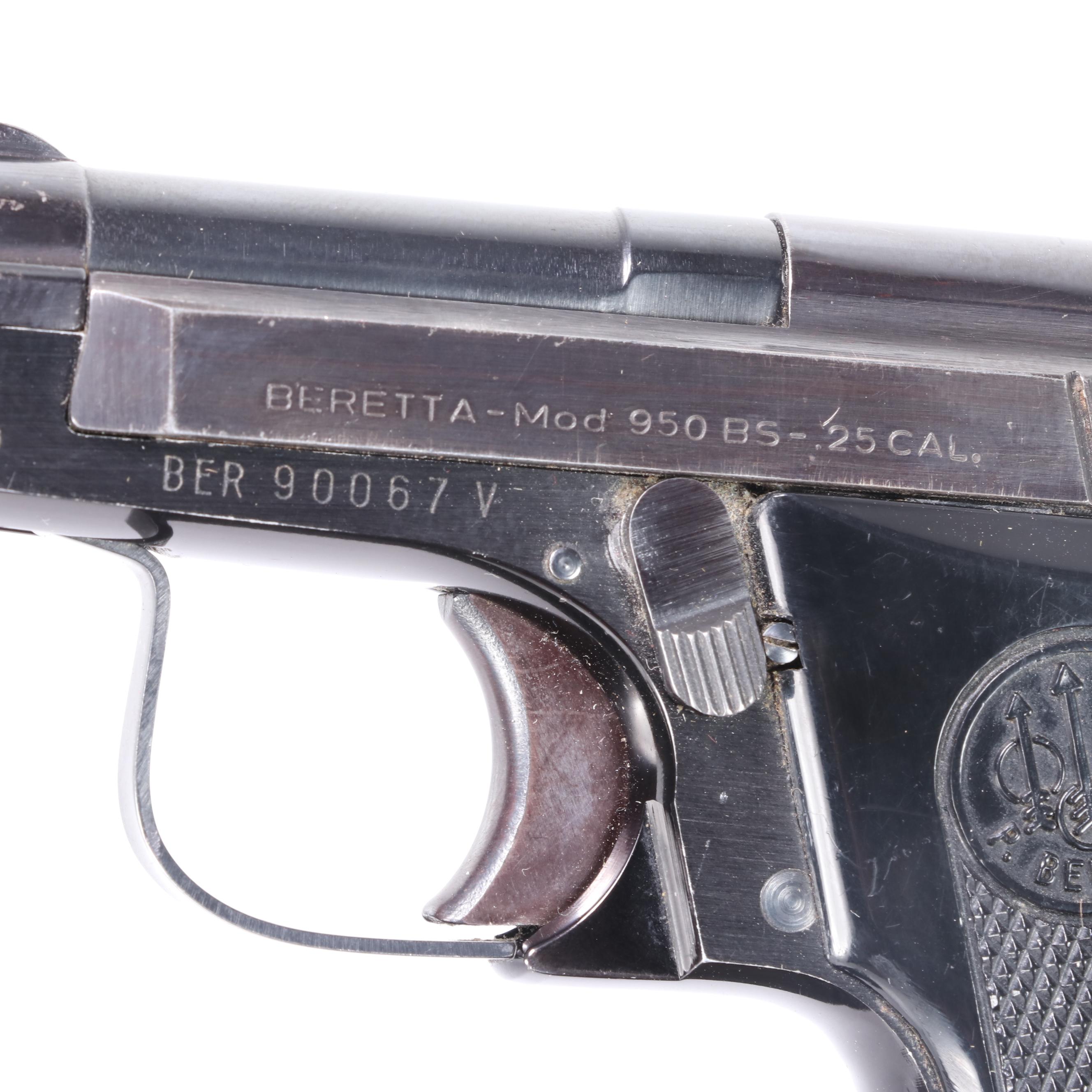 Beretta Model 950BS .25 Caliber Semi-Auto Pistol