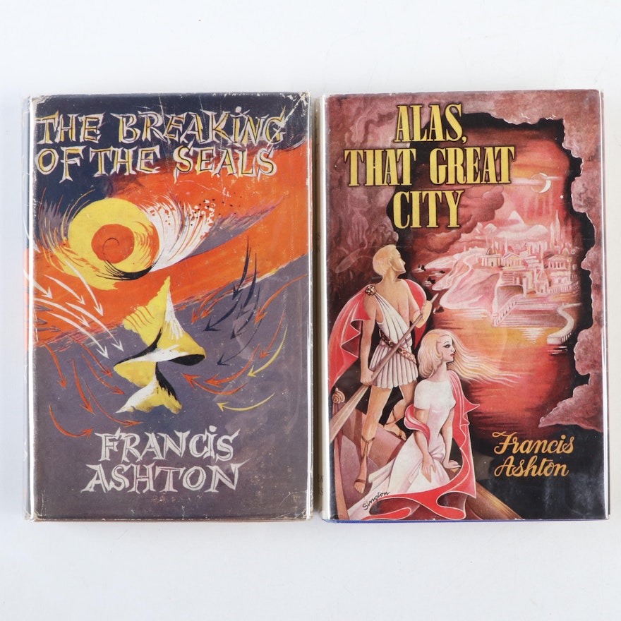 First Editions "The Breaking of the Seals" and "Alas, That Great City" by Ashton