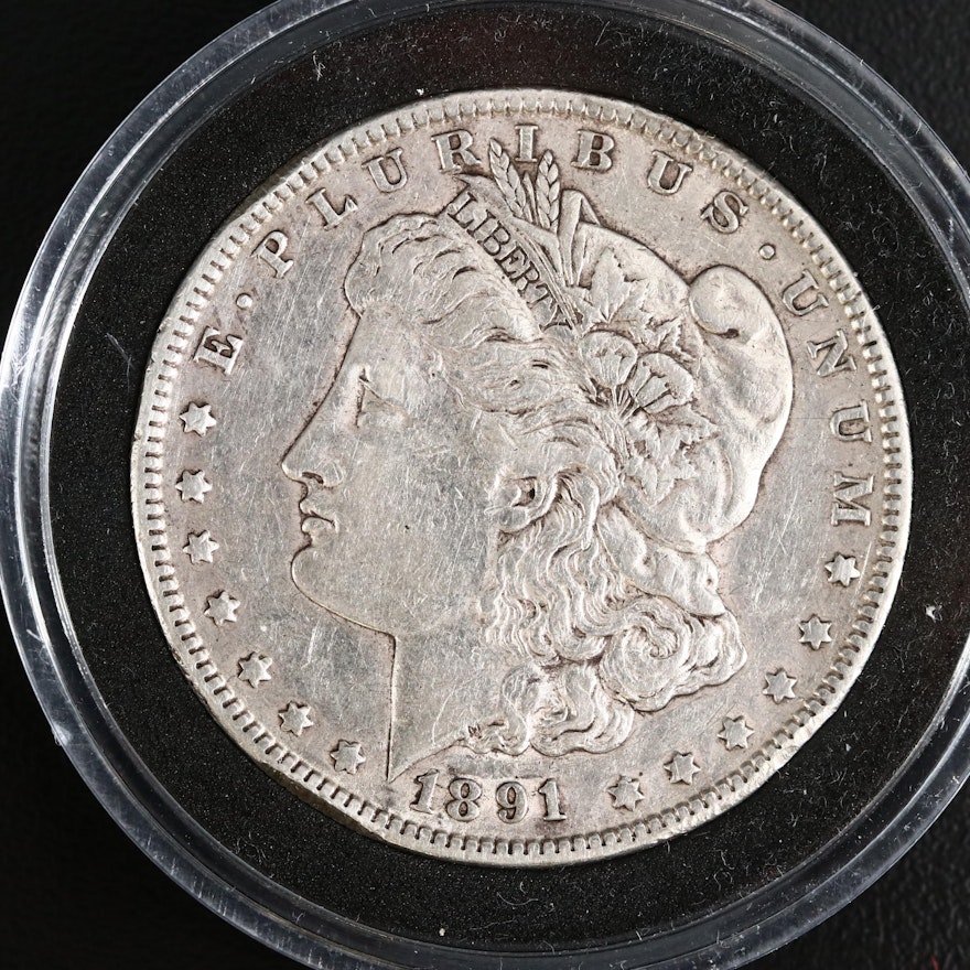 Key Date 1891-CC Morgan Silver Dollar