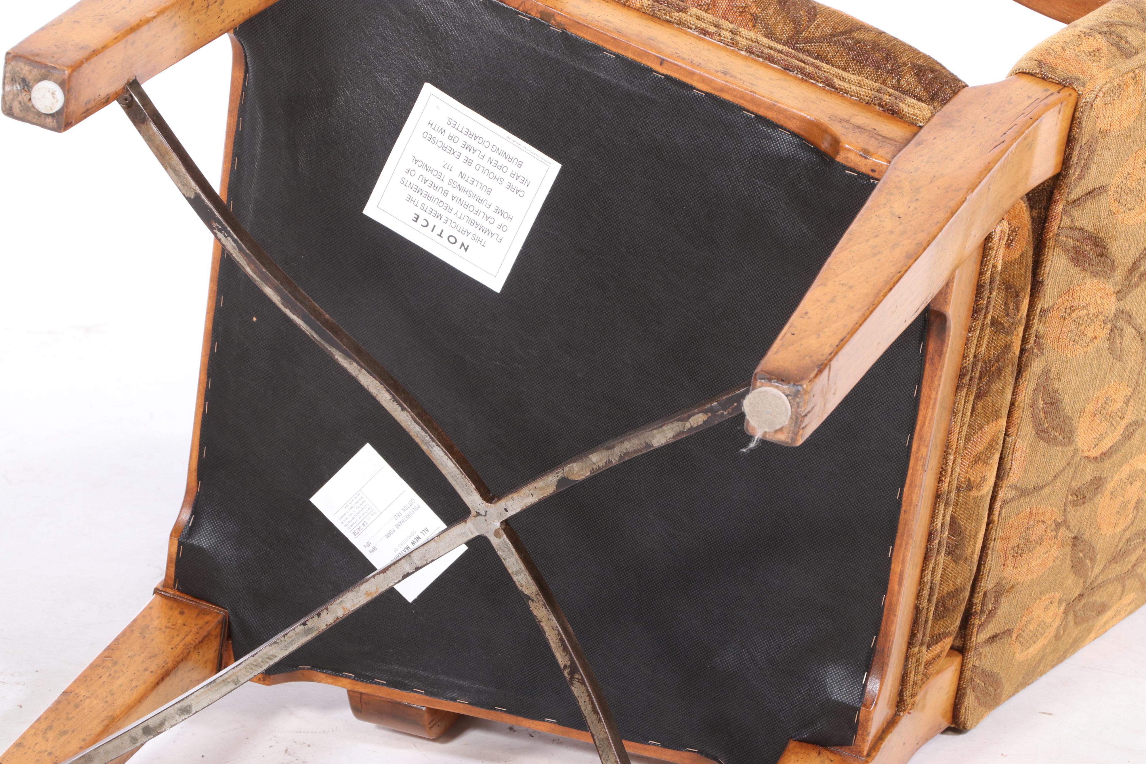 Nine-Piece Bausman & Company Chinese Style Iron-Mounted Hardwood Dining Set