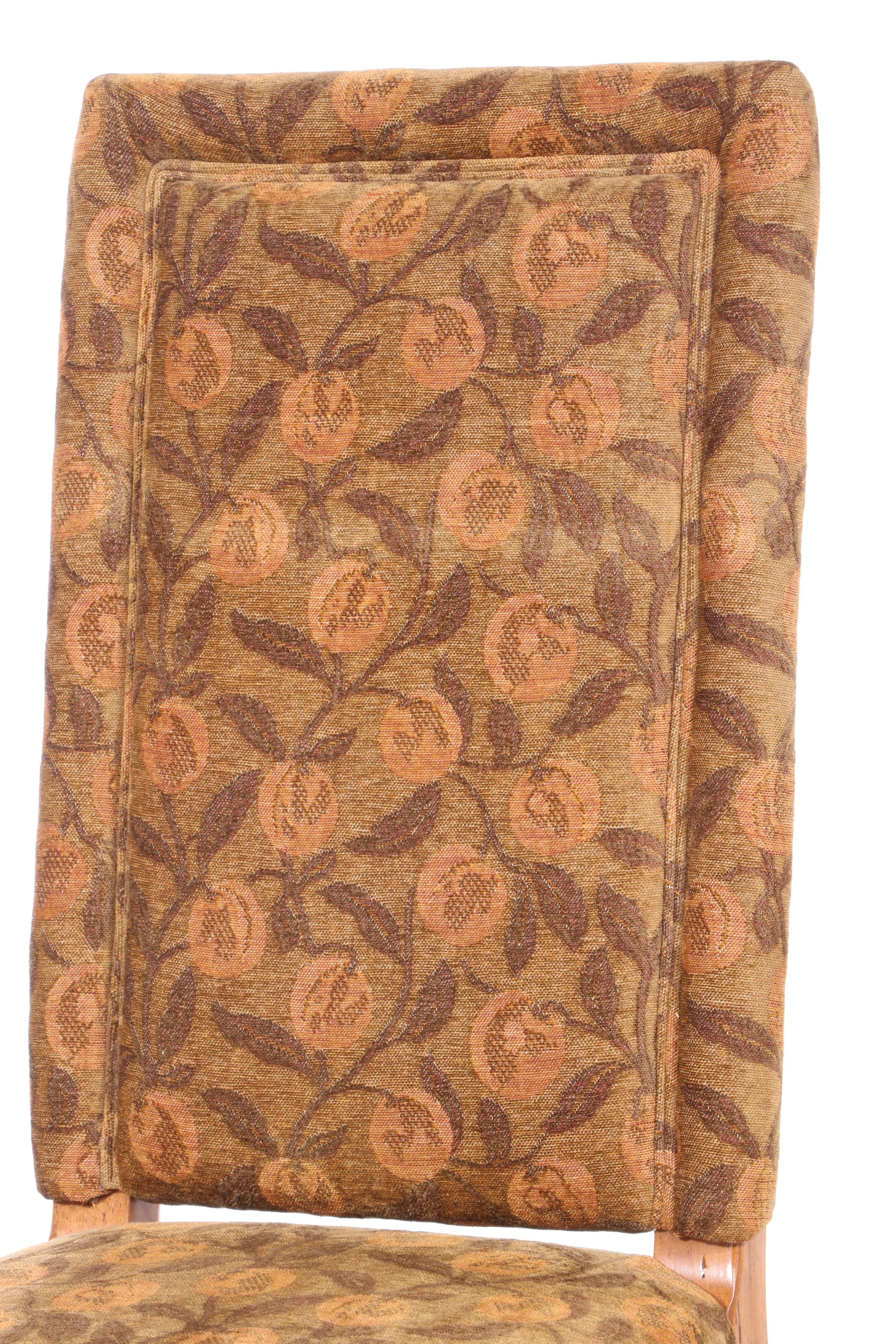 Nine-Piece Bausman & Company Chinese Style Iron-Mounted Hardwood Dining Set