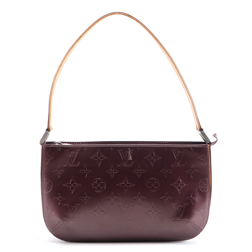 Louis Vuitton Violet Monogram Mat Fowler Bag