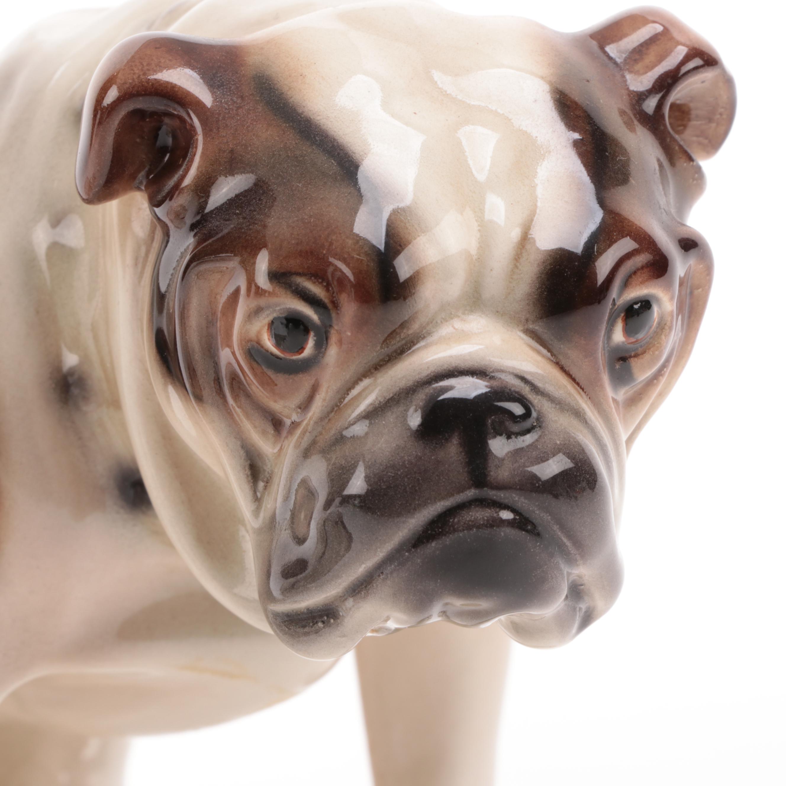 Royal Doulton Bone China and Keramos Ceramic Dog Figurines