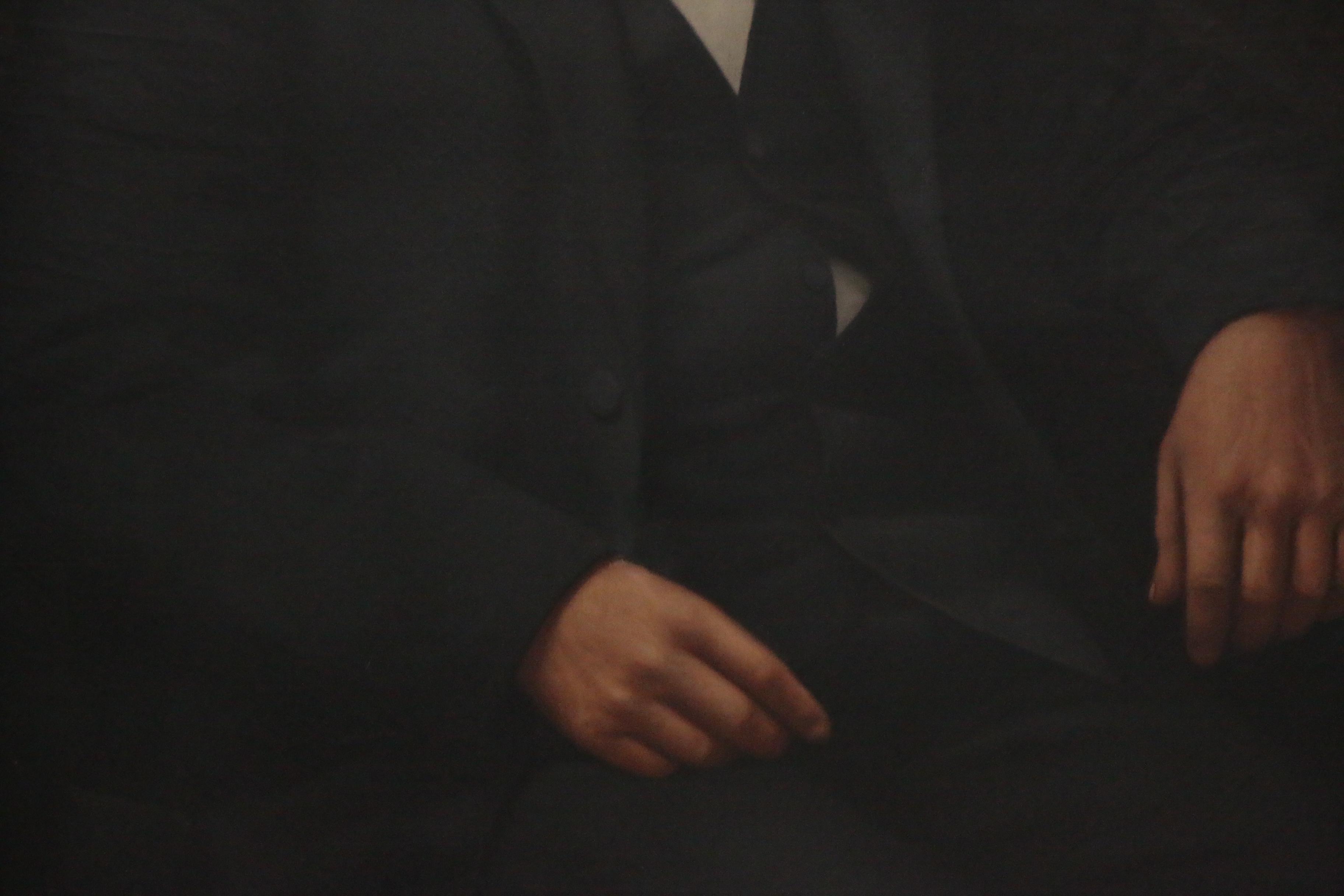 Portrait Oil Painting of William Sandusky, Bourbon County, KY, Late 19th Century