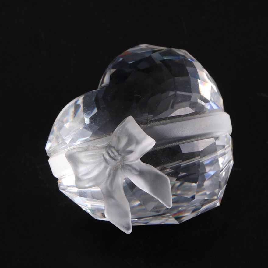 Swarovski Crystal Heart Paperweight