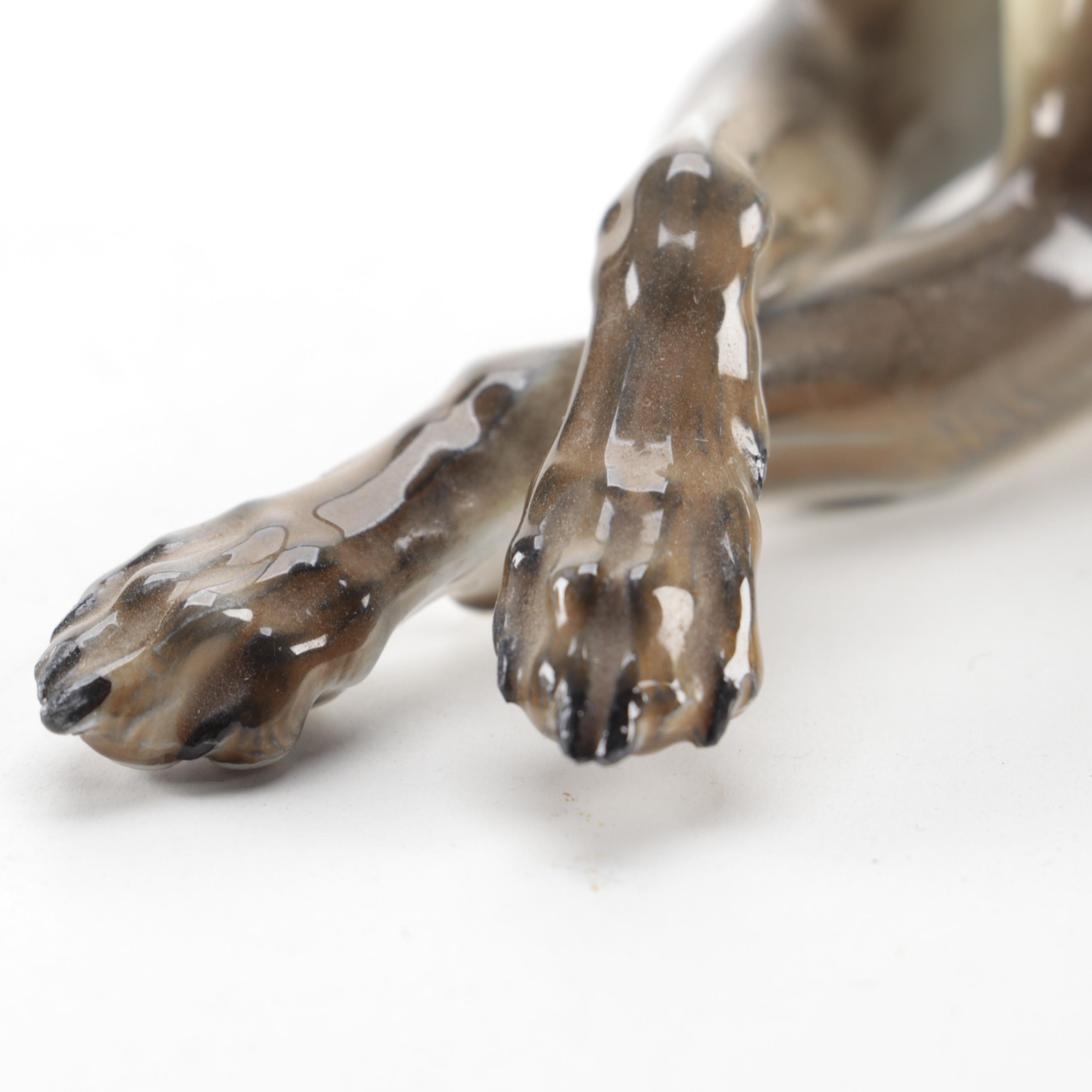 Prof. H. Karner for Rosenthal Ceramic German Shepherd Figurine