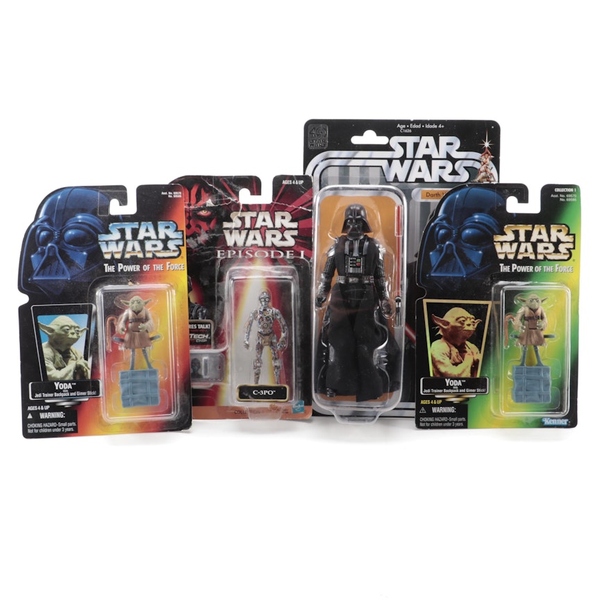 Star Wars Action Figures, "The Power of the Force" and "Episode 1"