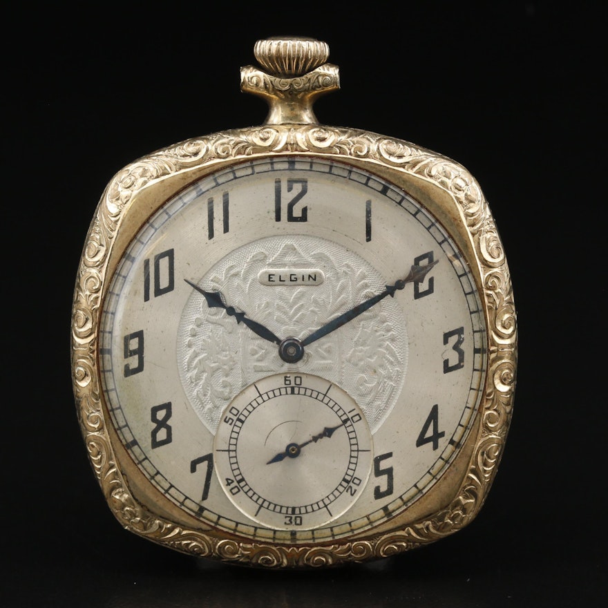 1925 Elgin Gold Filled Pocket Watch