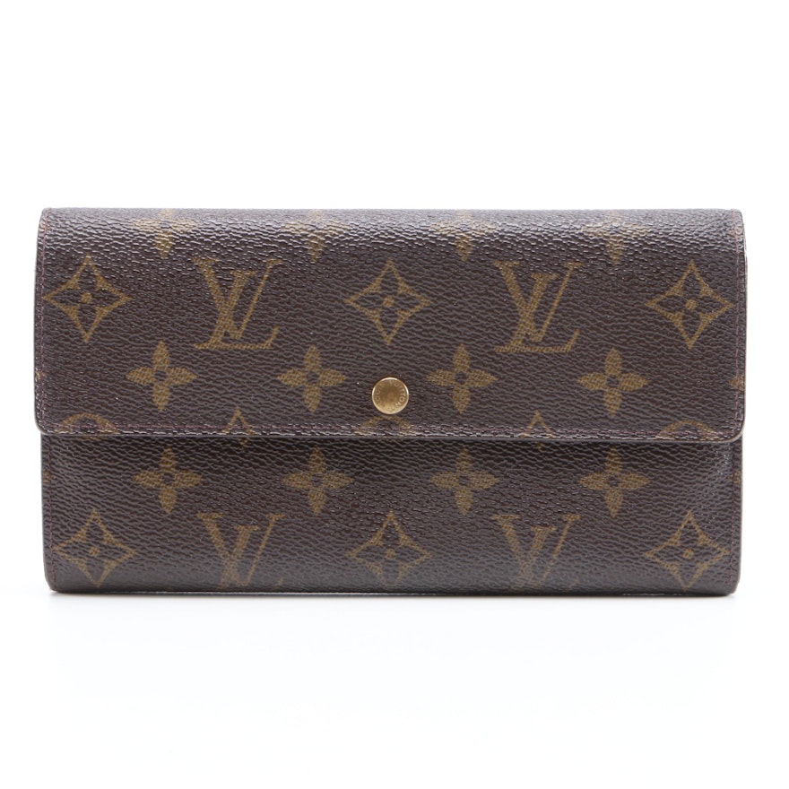 Louis Vuitton Monogram Canvas Continental Wallet