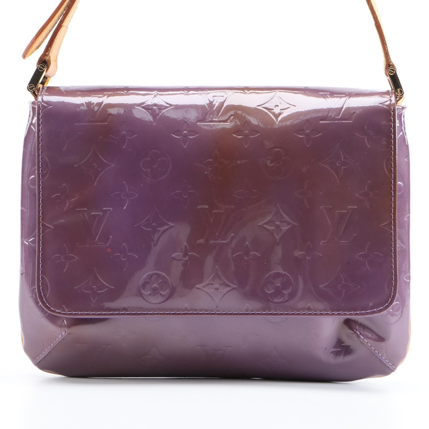 Louis Vuitton Thompson Street Front Flap Bag in Monogram Vernis