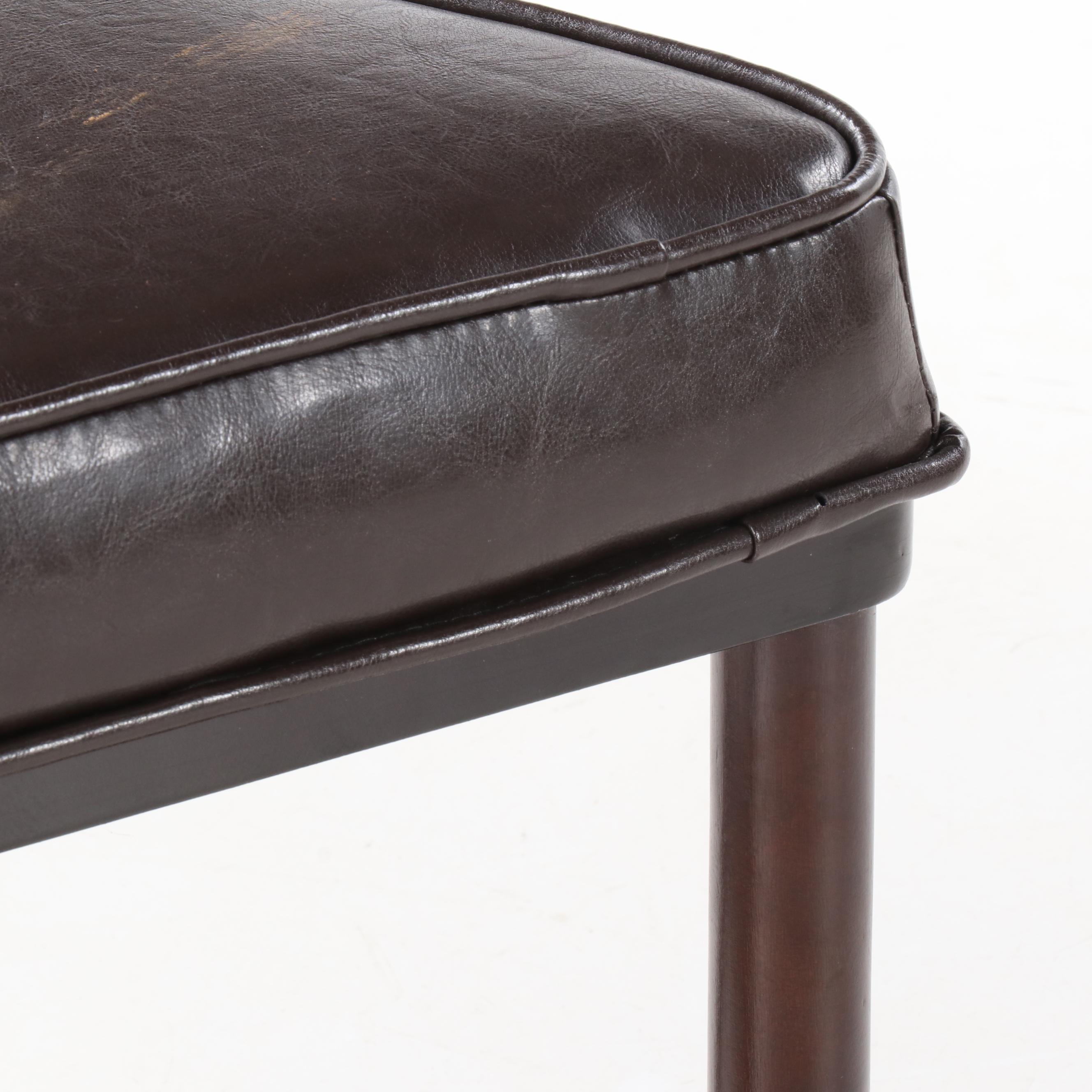 Ashley Furniture "Marion" Glass Top Coffee Table with Nesting Stools