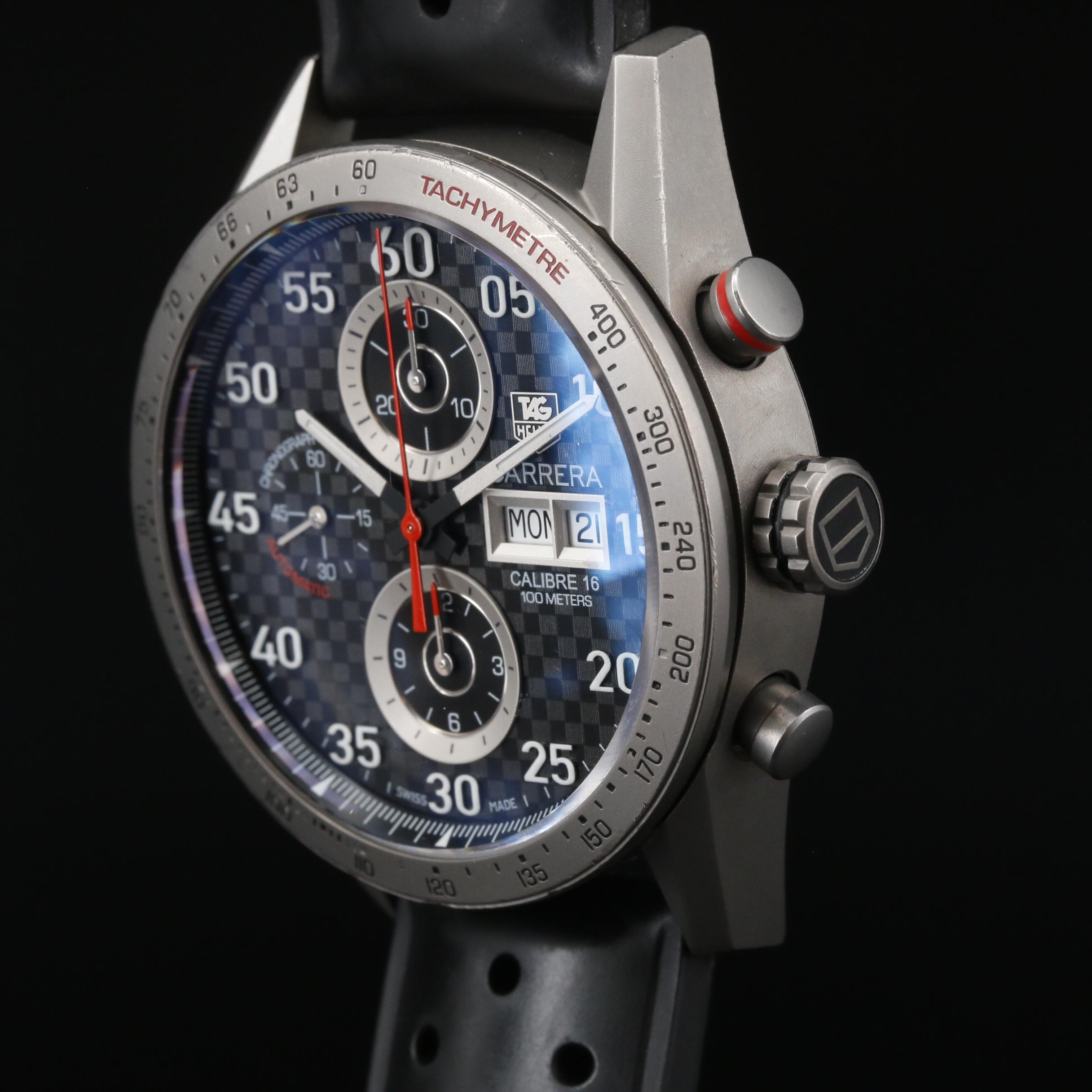 TAG Heuer Carrera Day/Date Chronograph Automatic Watch Model CV2A80