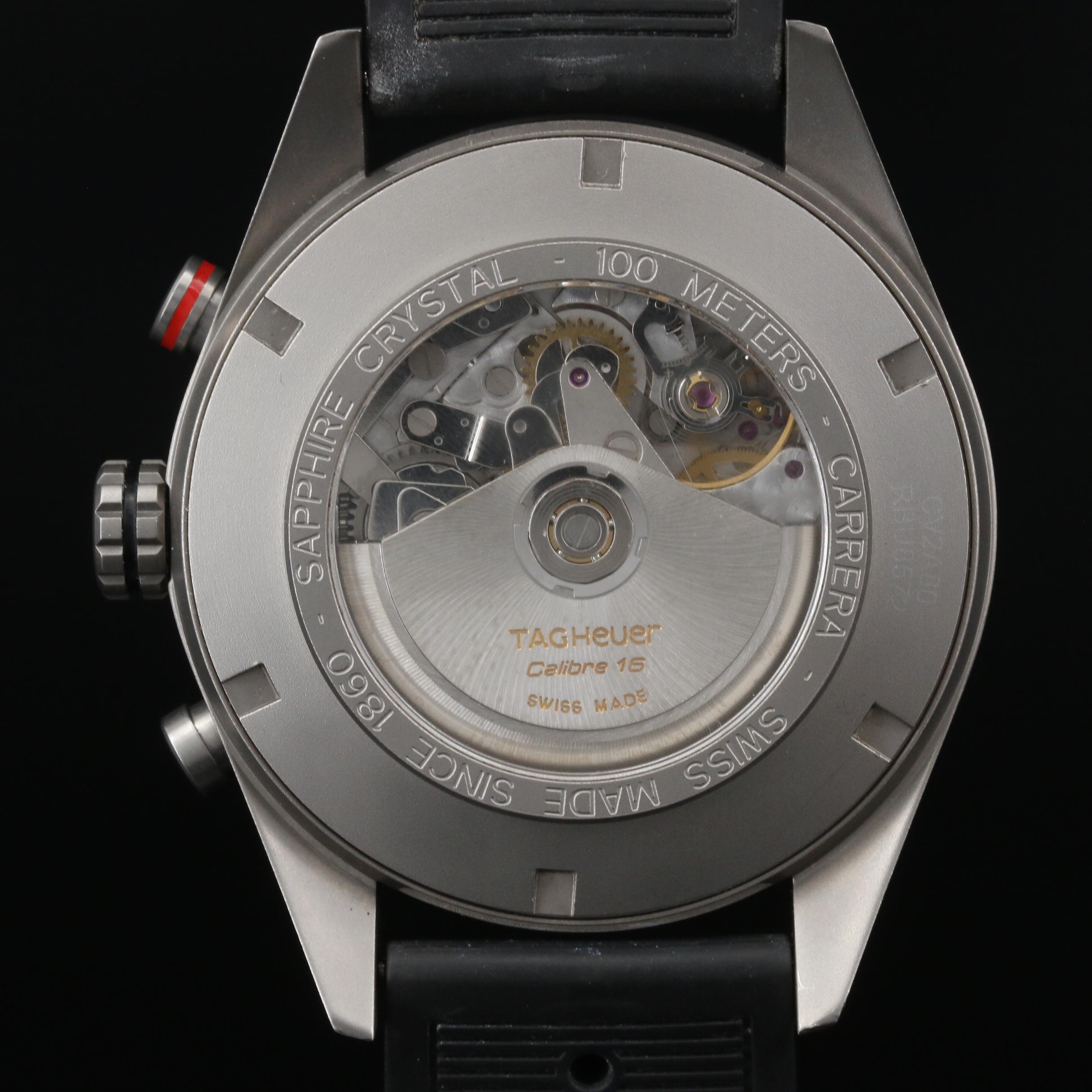 TAG Heuer Carrera Day/Date Chronograph Automatic Watch Model CV2A80