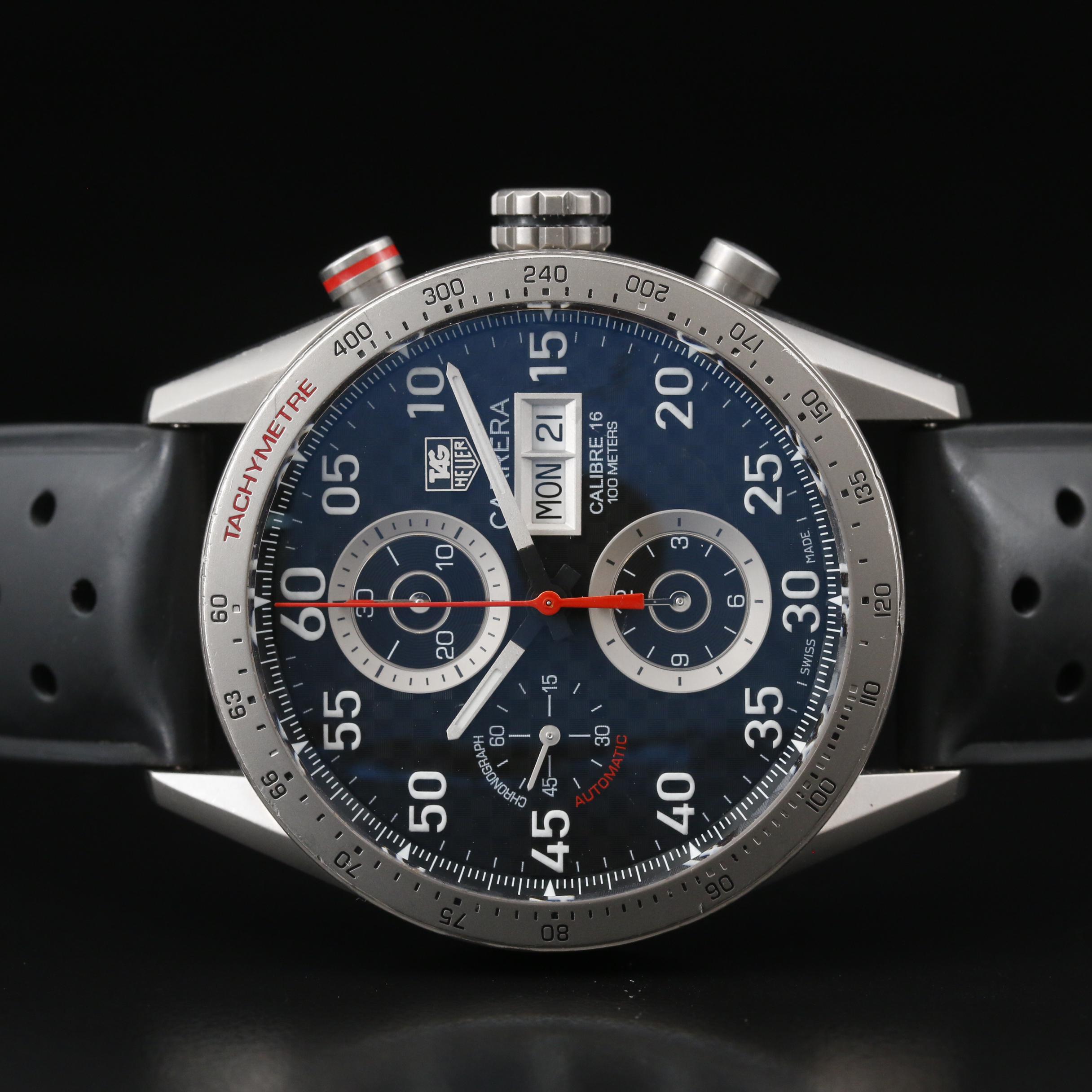TAG Heuer Carrera Day/Date Chronograph Automatic Watch Model CV2A80