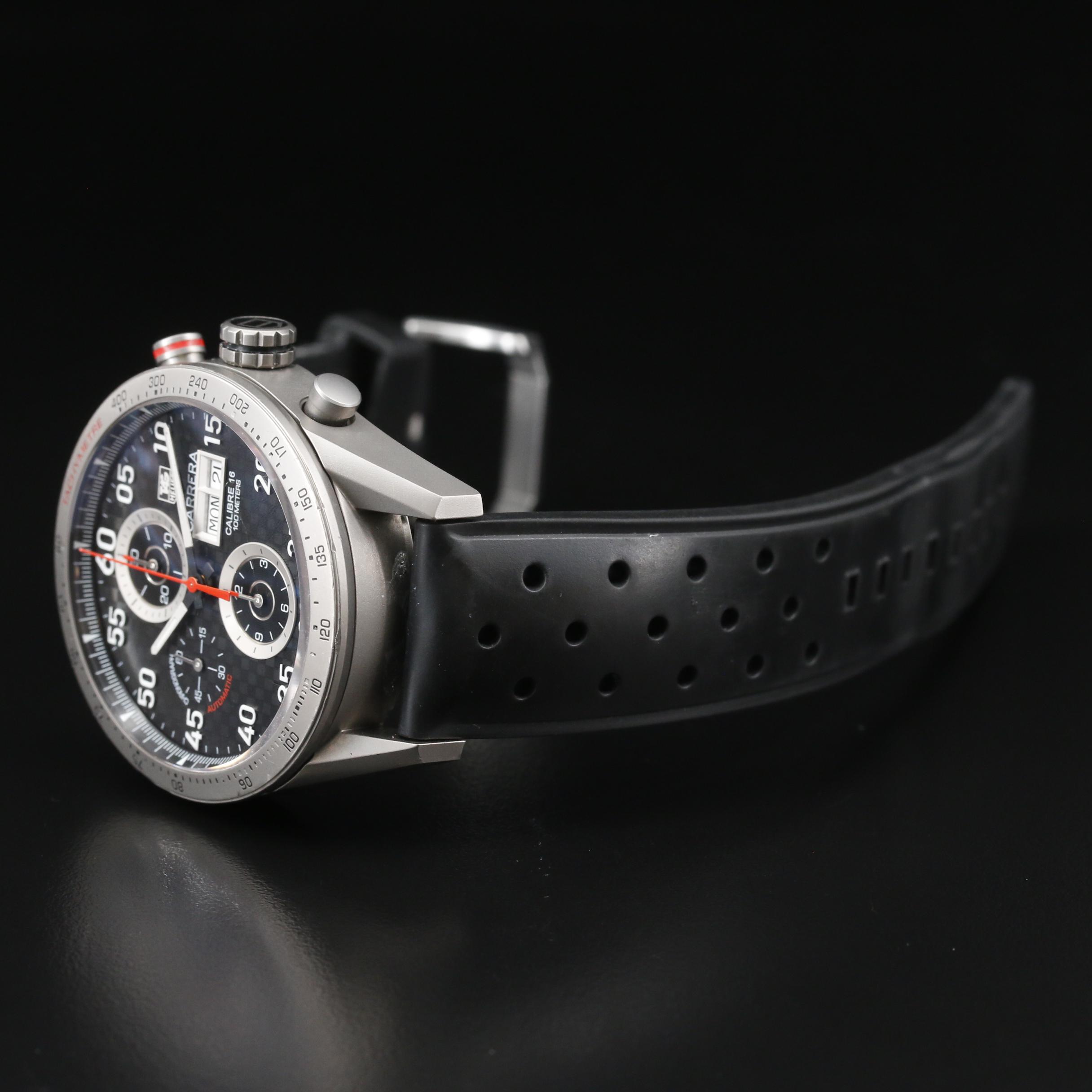 TAG Heuer Carrera Day/Date Chronograph Automatic Watch Model CV2A80