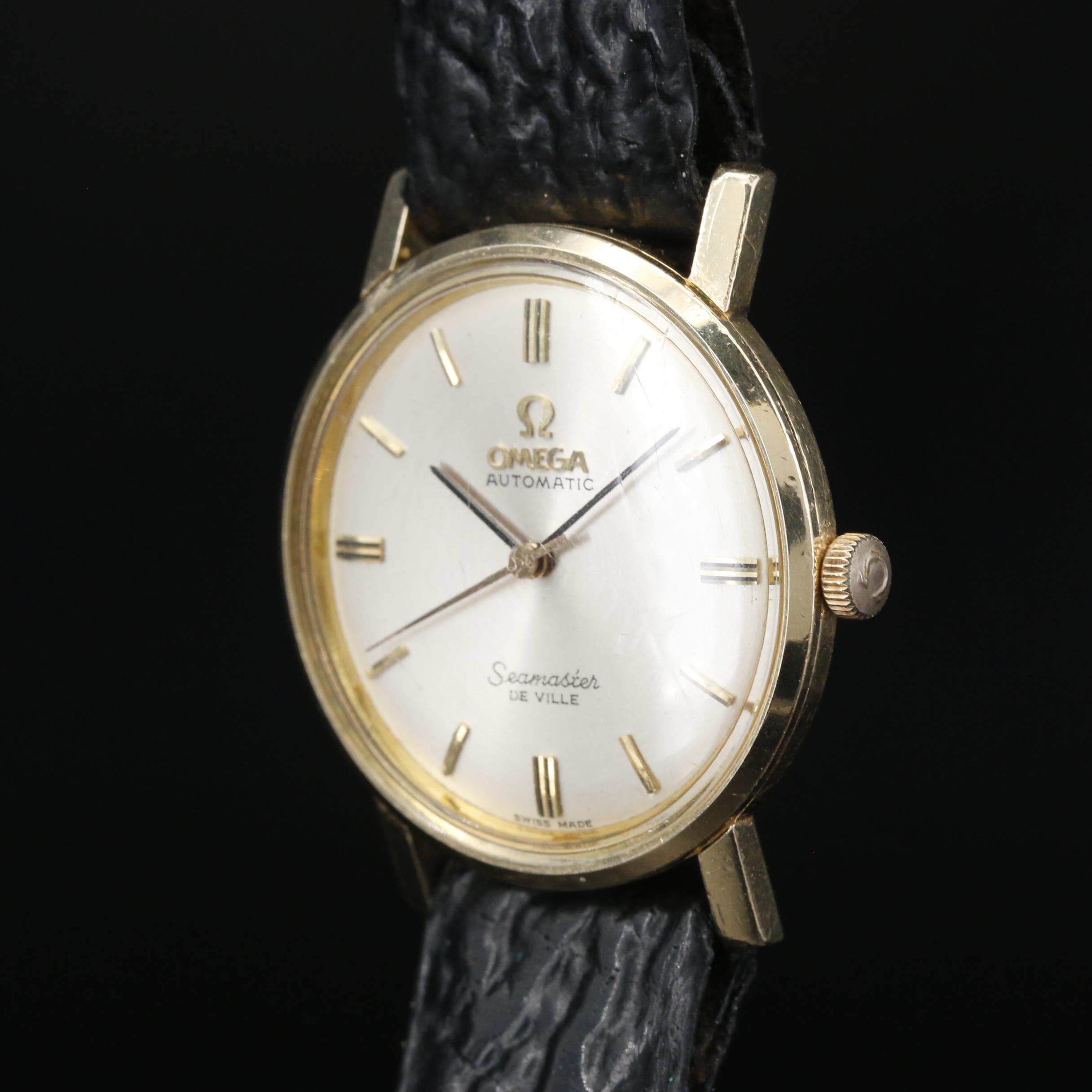 Omega Seamaster DeVille 14K Gold Filled Automatic Watch, Circa 1966