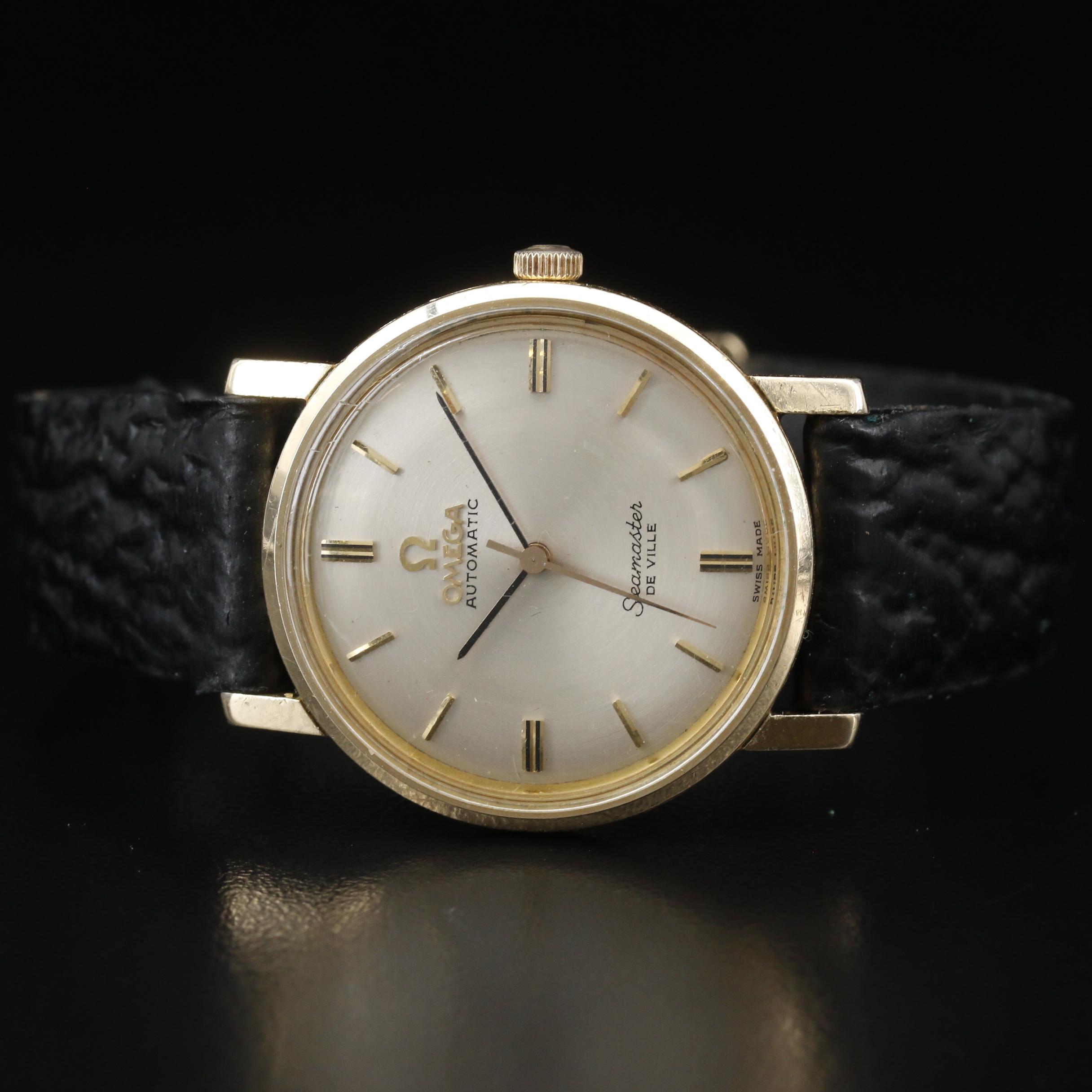 Omega Seamaster DeVille 14K Gold Filled Automatic Watch, Circa 1966