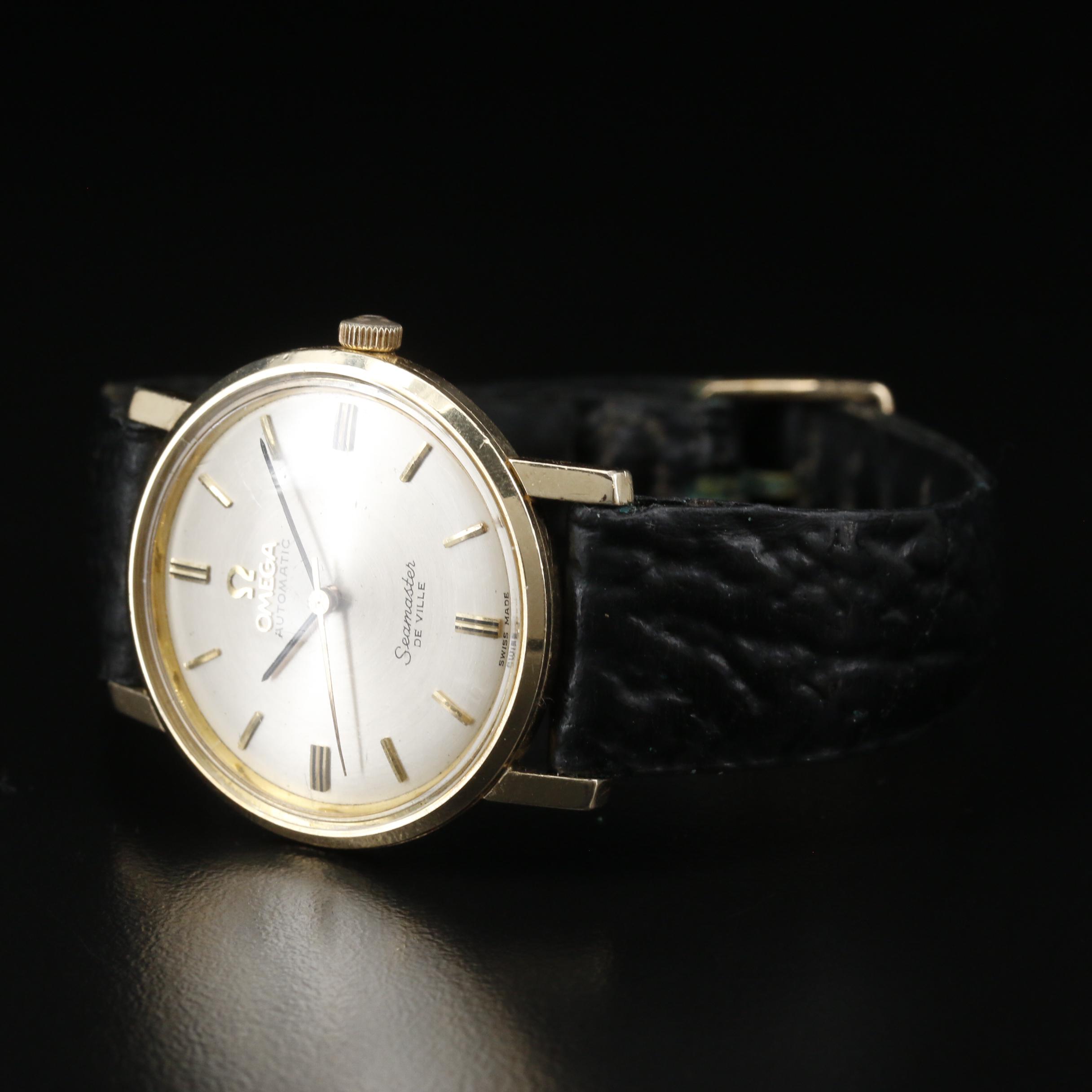 Omega Seamaster DeVille 14K Gold Filled Automatic Watch, Circa 1966