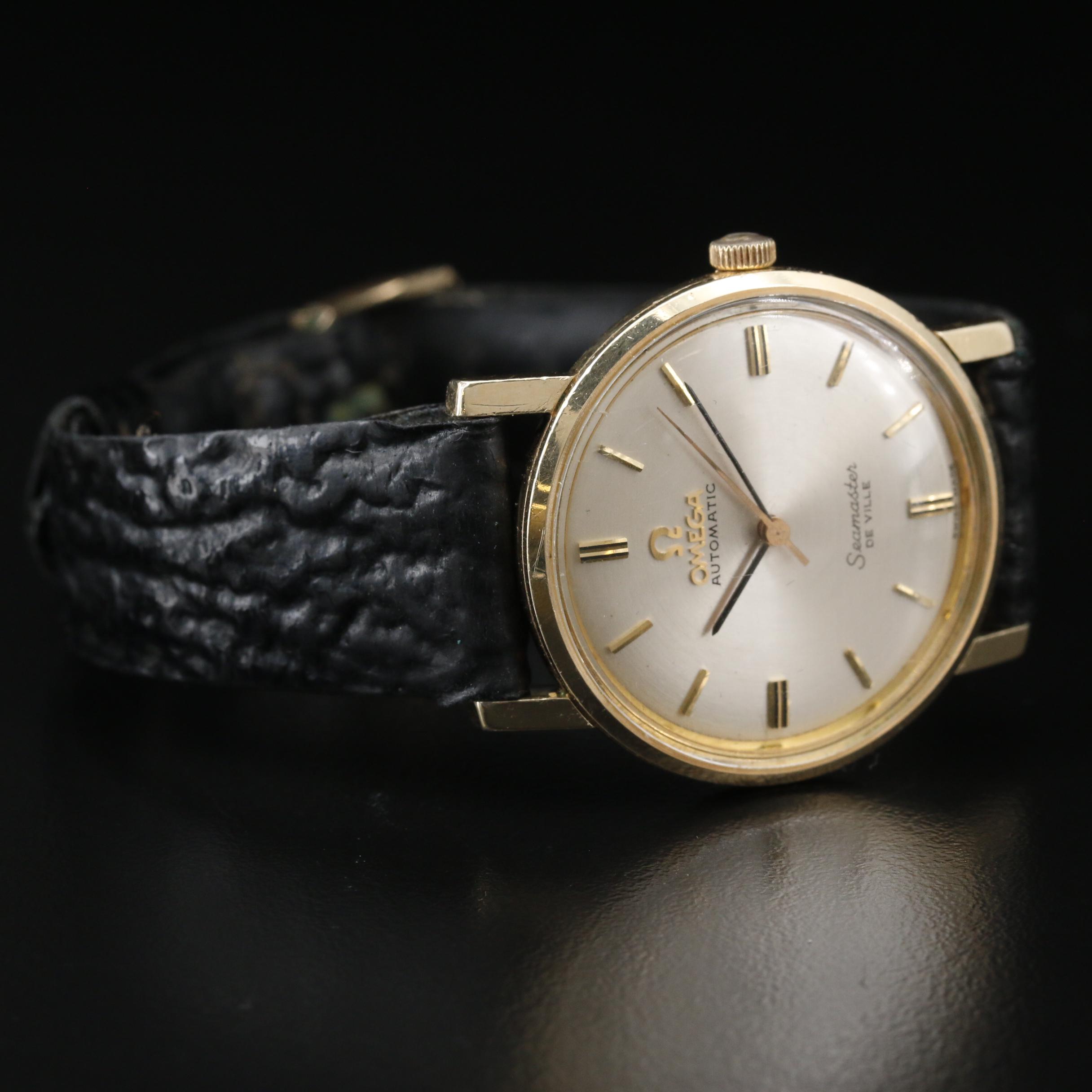 Omega Seamaster DeVille 14K Gold Filled Automatic Watch, Circa 1966