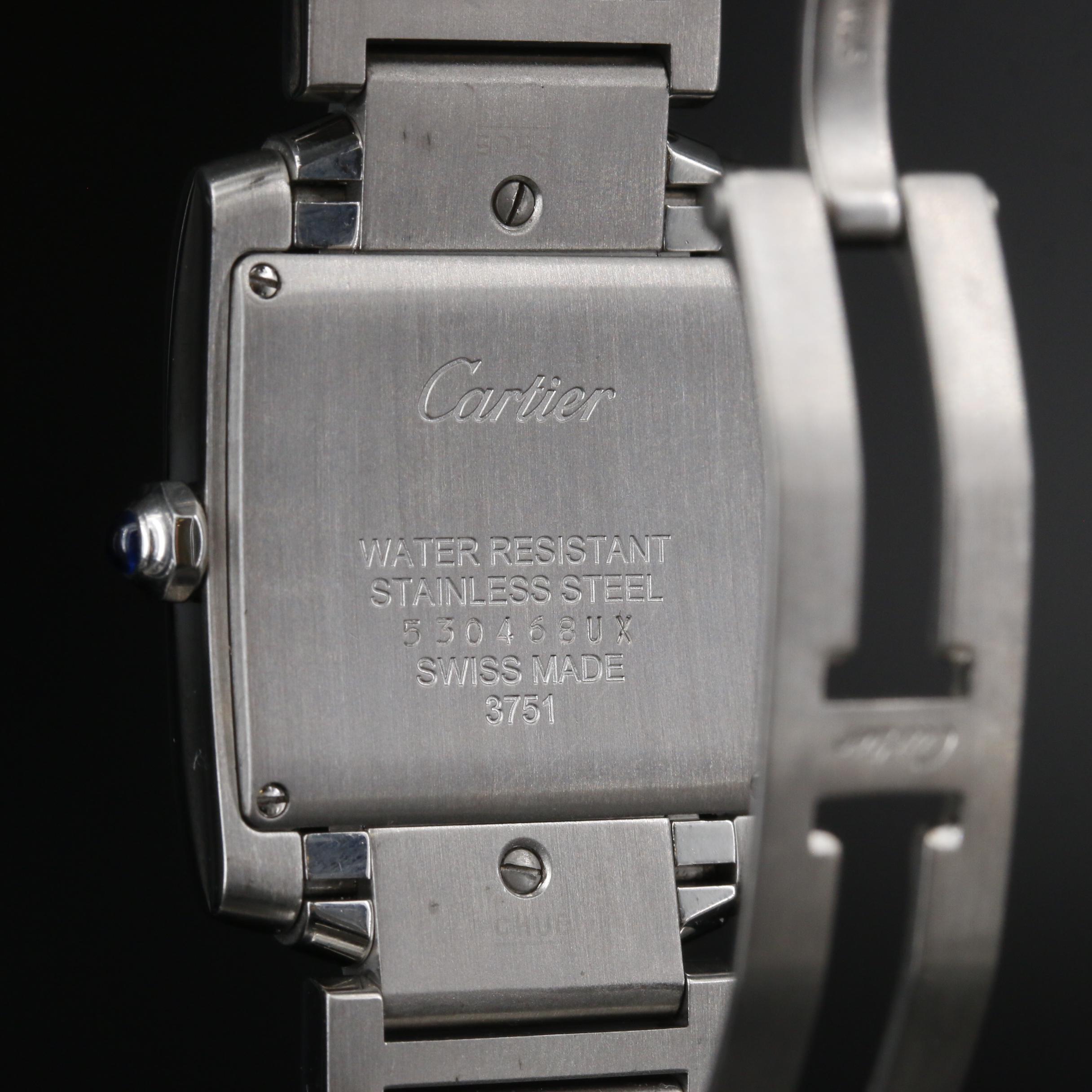 Cartier Tank Francaise Midsize Stainless Steel Quartz Watch