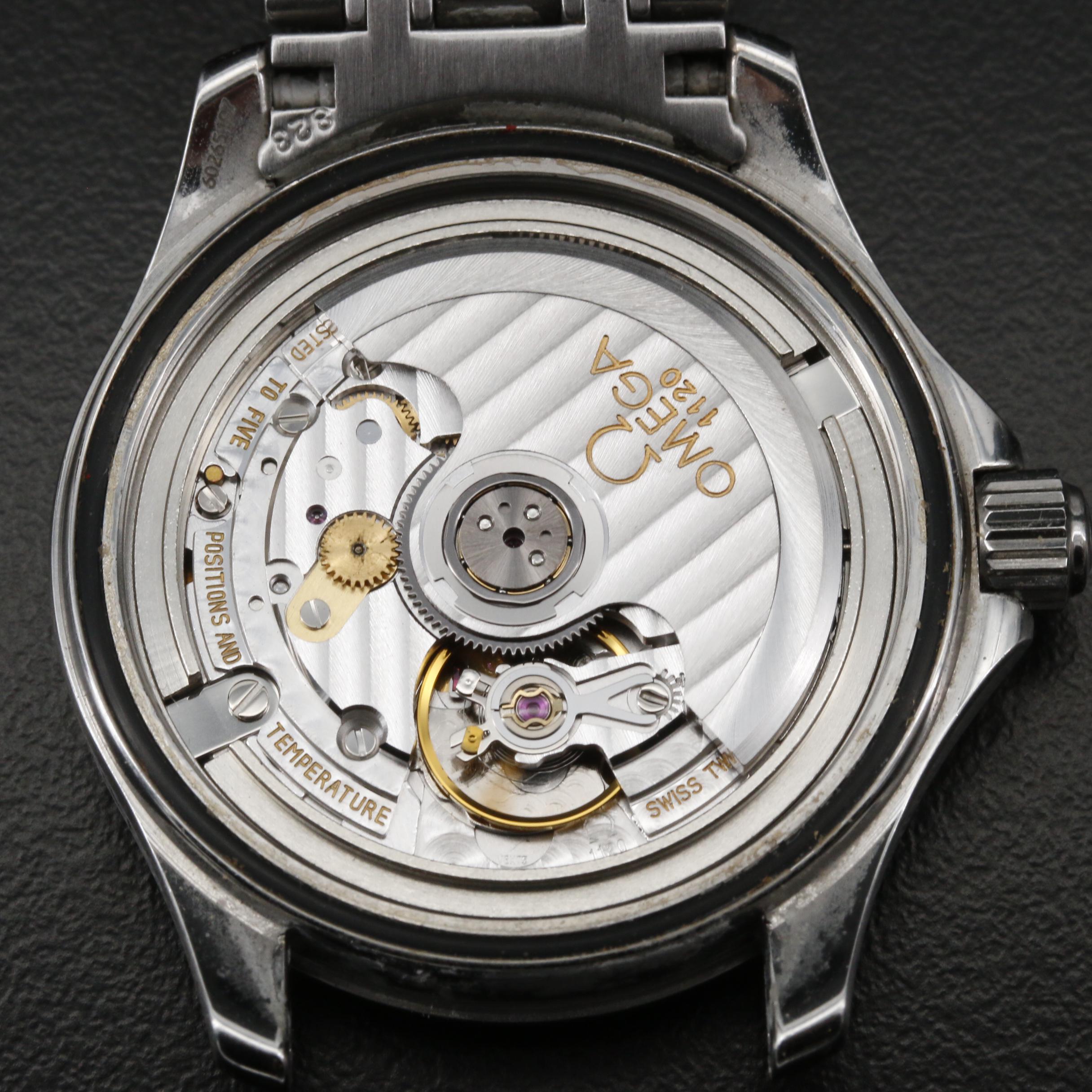 Omega Seamaster Jacques Mayol Stainless Steel Automatic Watch