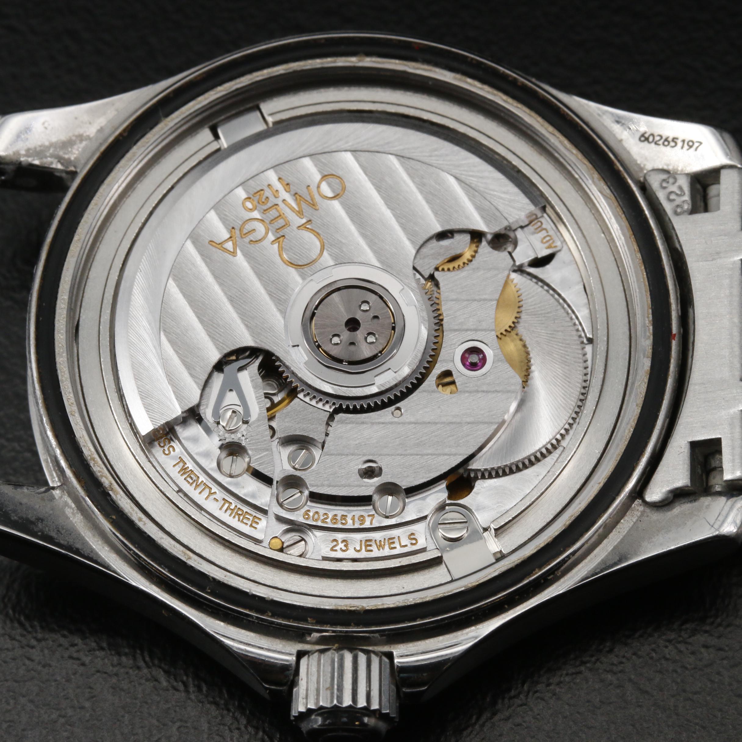 Omega Seamaster Jacques Mayol Stainless Steel Automatic Watch