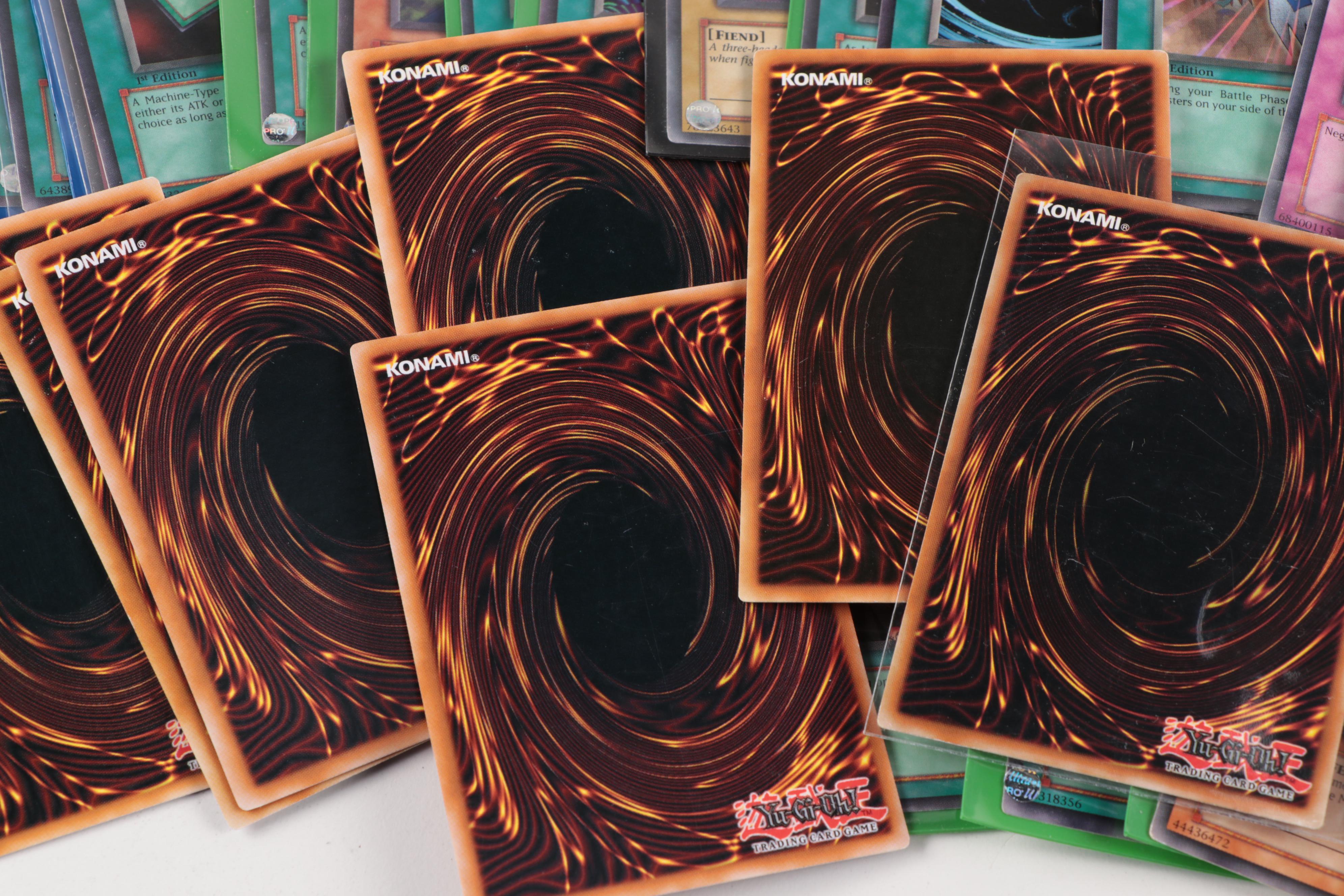 Yu-Gi-Oh! Cards, Including Holo "Sealed Right Wrist," and Others